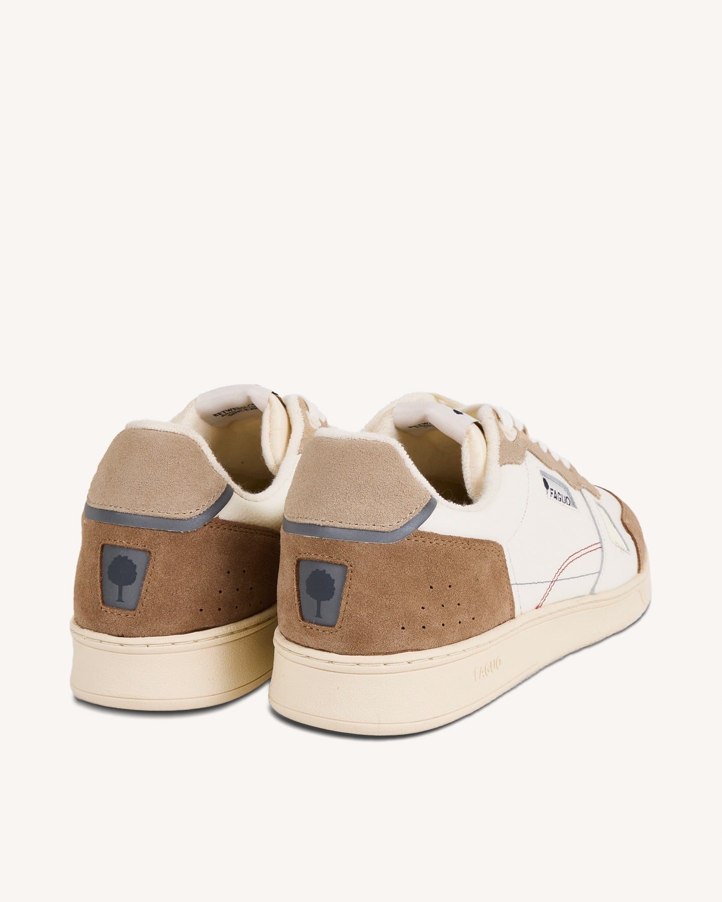 faguo-commute-1-baskets-en-cuir-beige-et-camel image 3