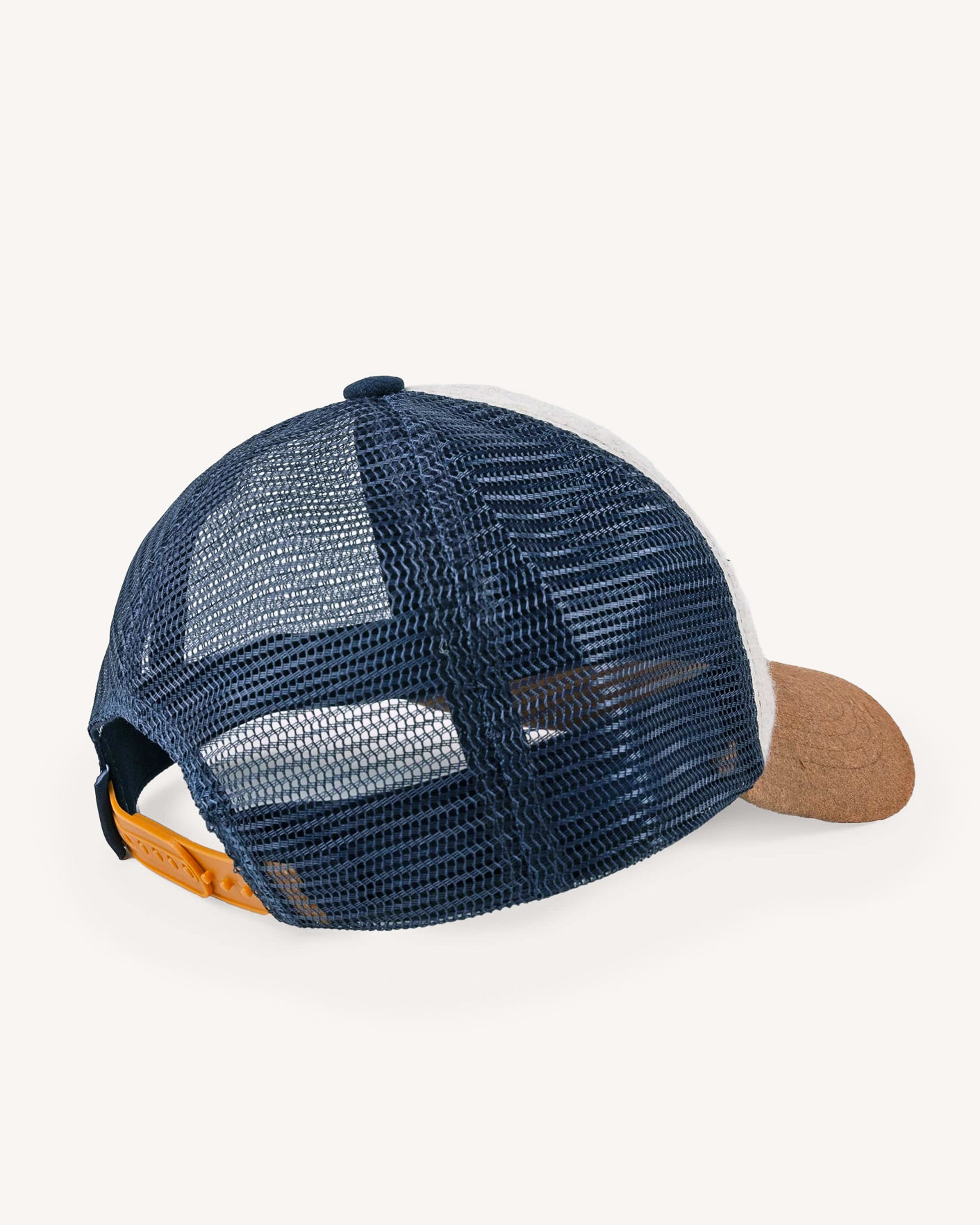 faguo-trucker-casquette-bleu-marine-et-cru image 3