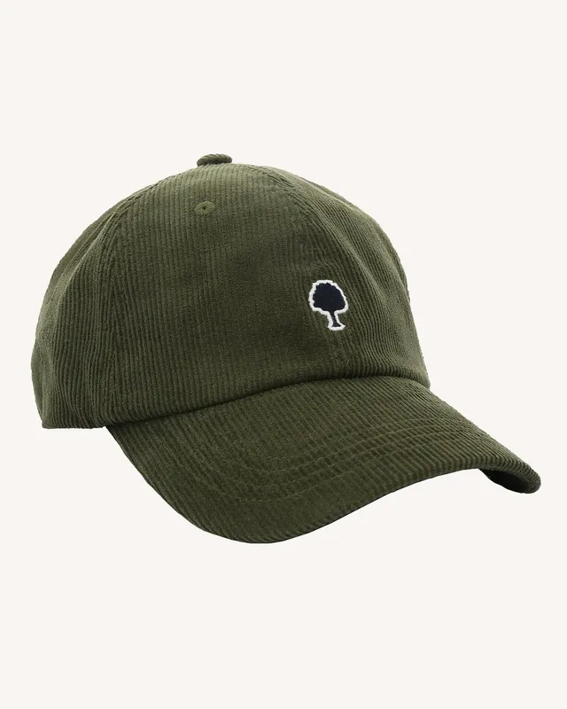 faguo-cap-casquette-homme-en-velours-kaki-c-tel image 1