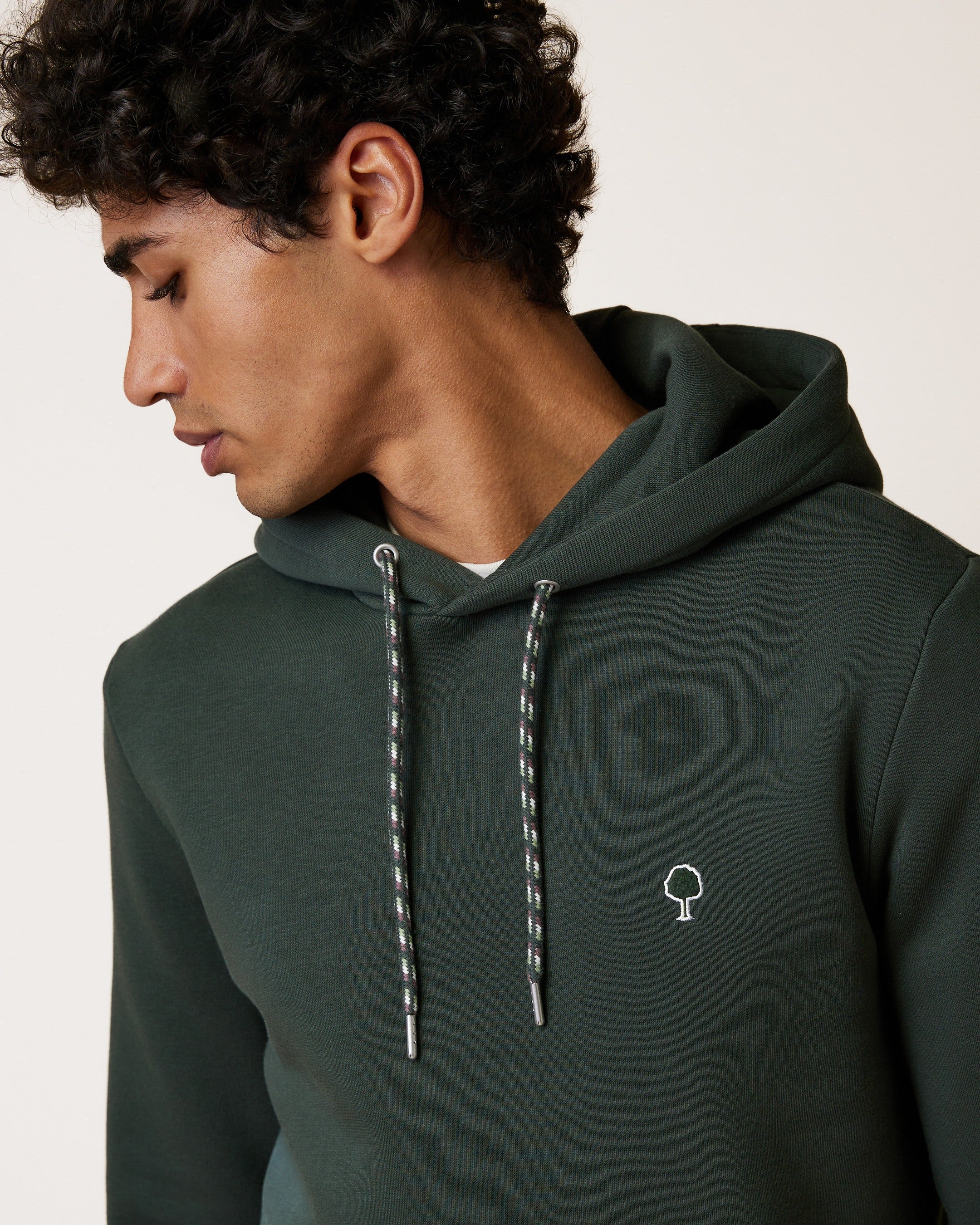 faguo-dirac-sweat-capuche-vert-fonc image 6