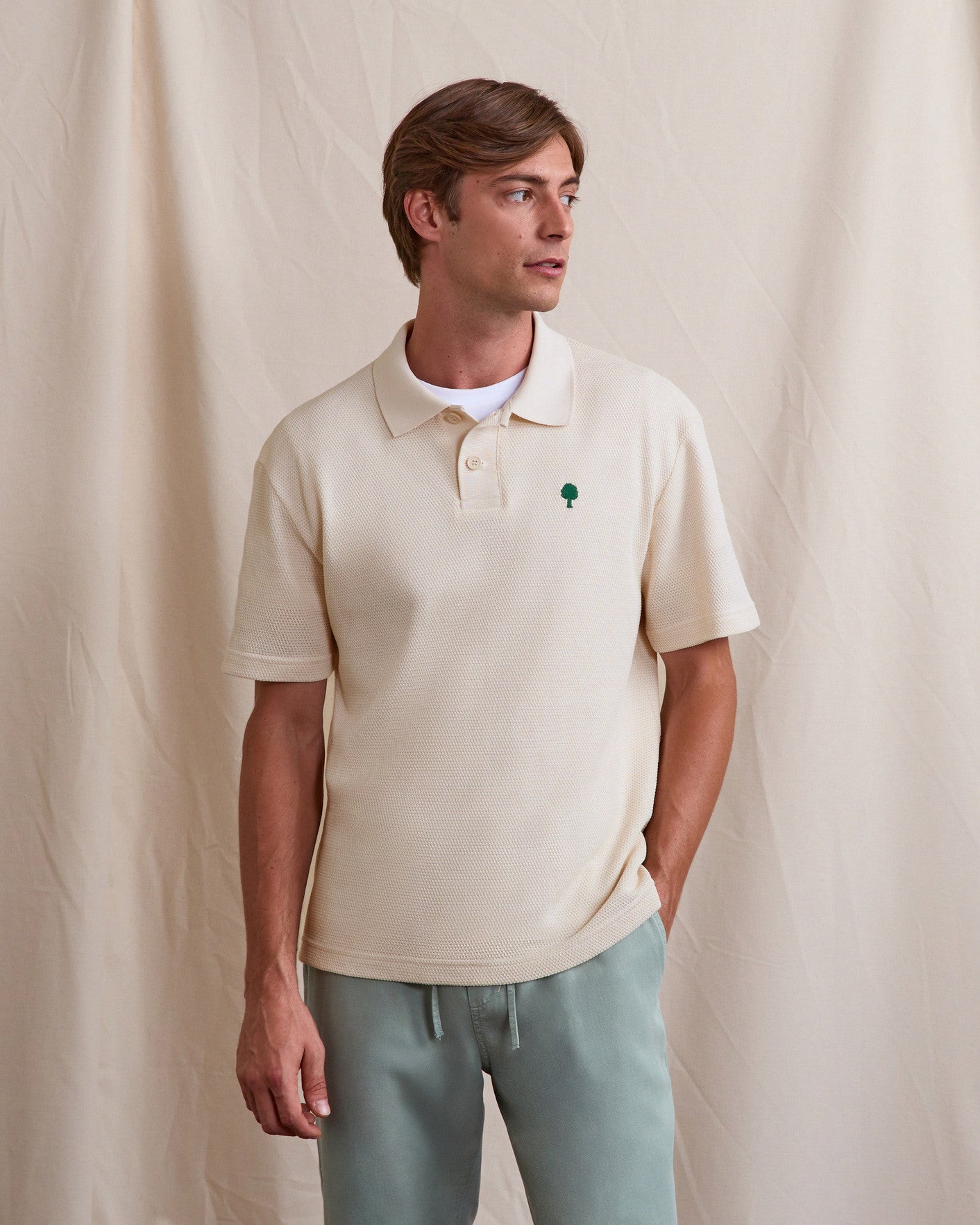 faguo-montge-polo-cru-coton-coupe-large image 1