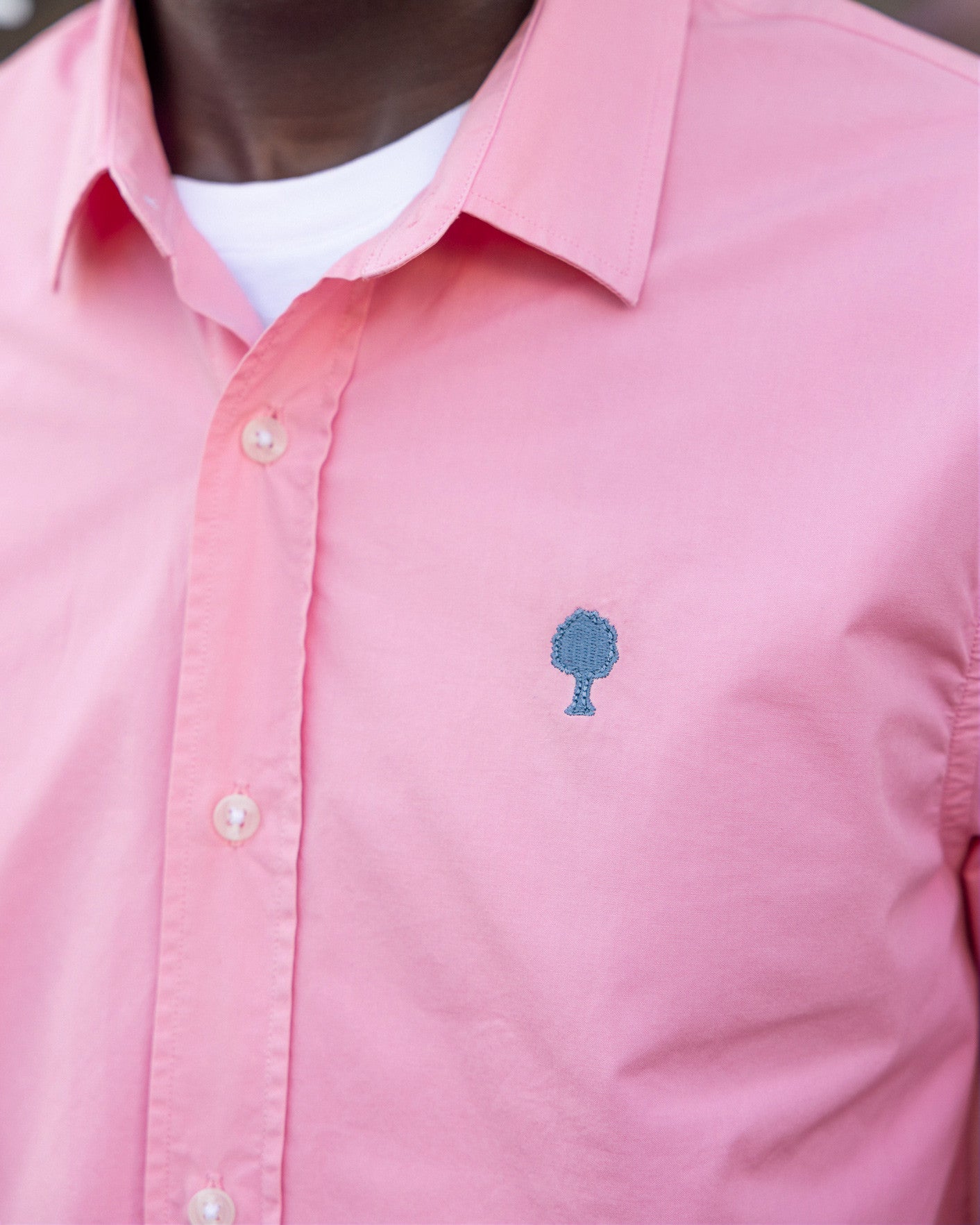 faguo-iraty-chemise-homme-rose-popeline image 3