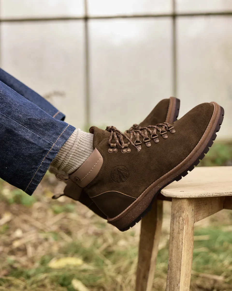 faguo-hawthorn-chaussures-su-de-et-cuir-kaki-montagne image 1