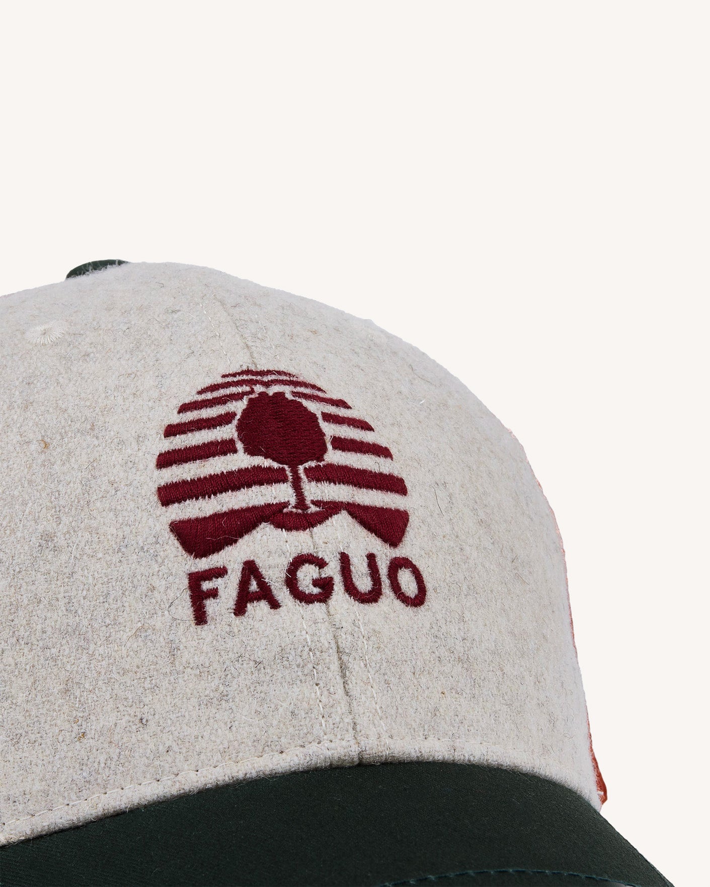 faguo-trucker-casquette-vert-fonc-et-multicolore image 5