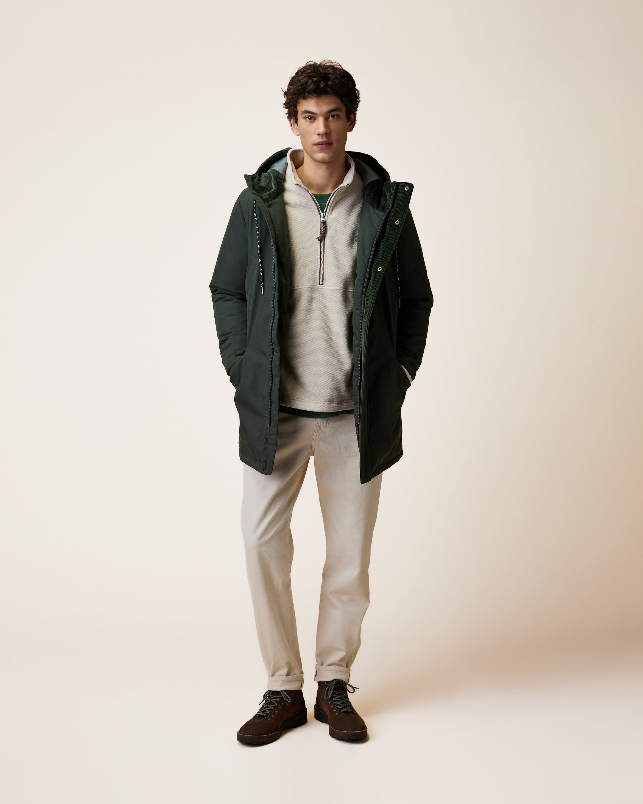 faguo-cheverny-parka-imperm-able-chaude-verte image 4