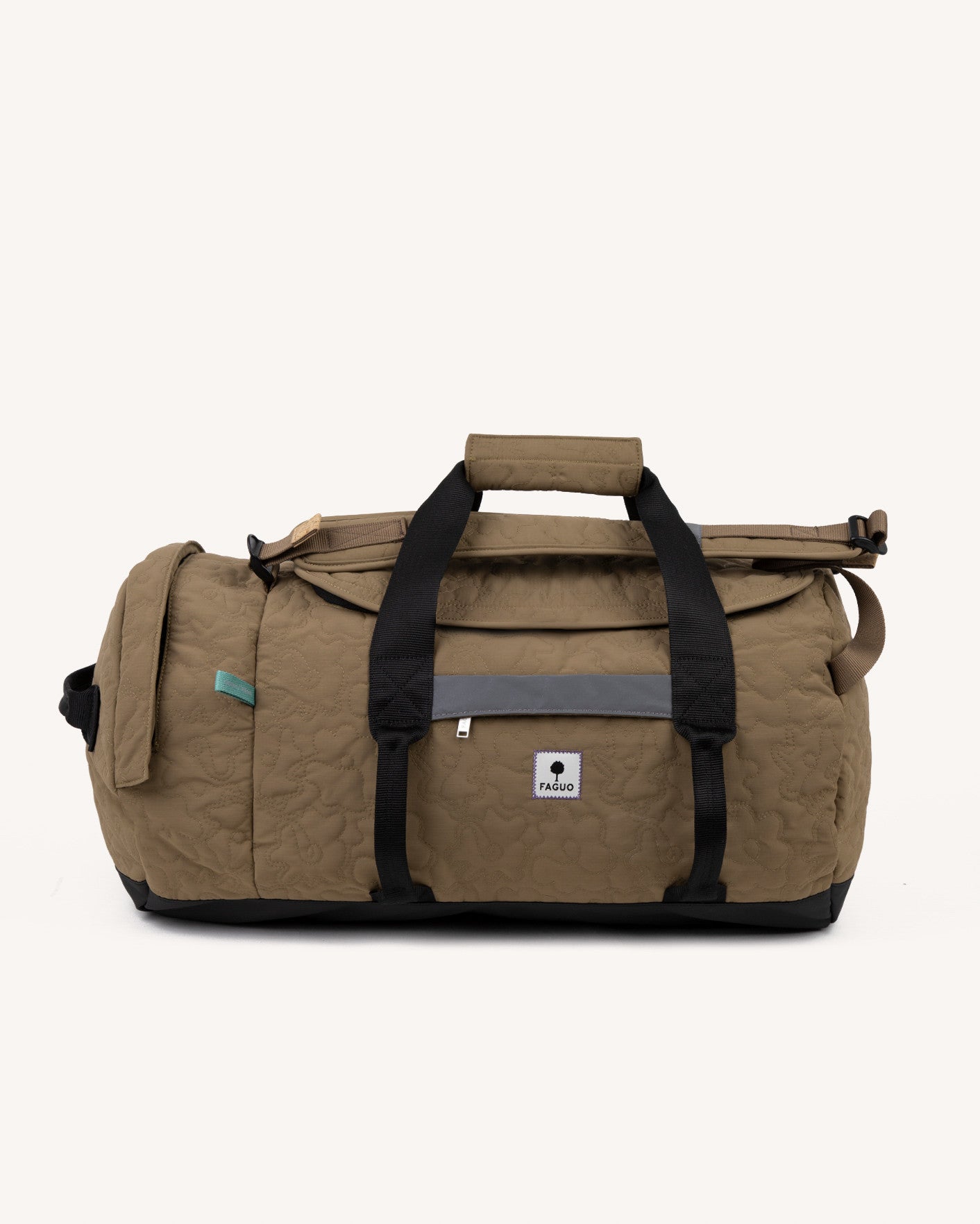 faguo-big-duffle-sac-de-voyage-marron-clair image 1