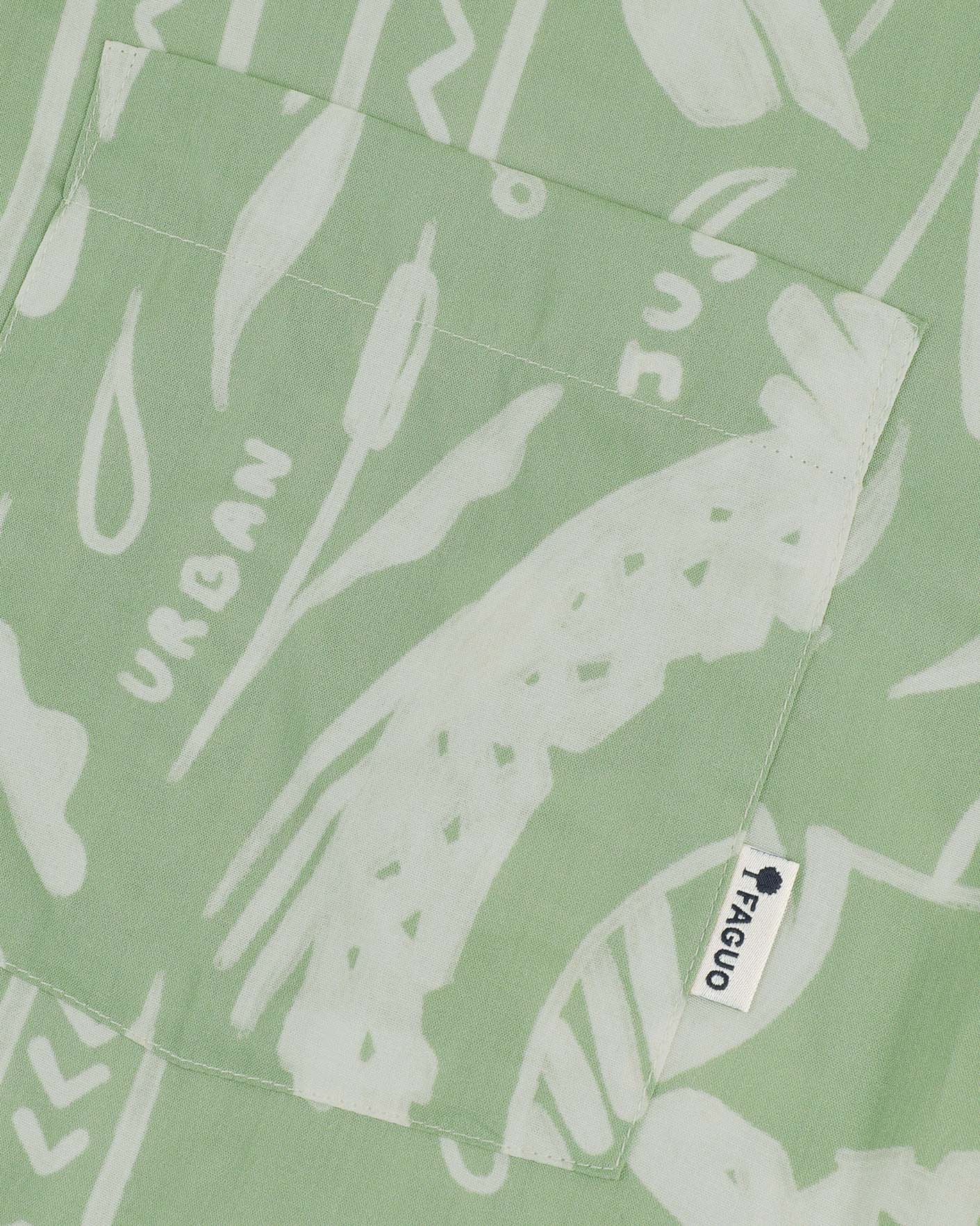 faguo-paiolive-chemisette-bandana-kaki-et-crue-coton image 6