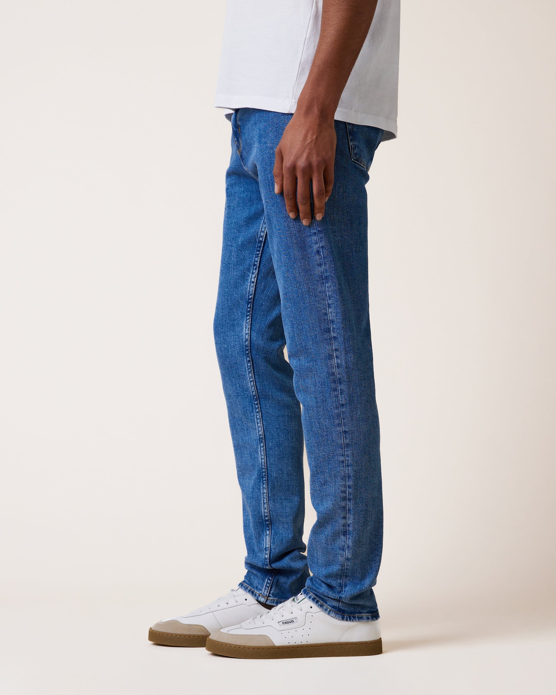 faguo-denim-slim-jean-slim-bleu-recycl image 4