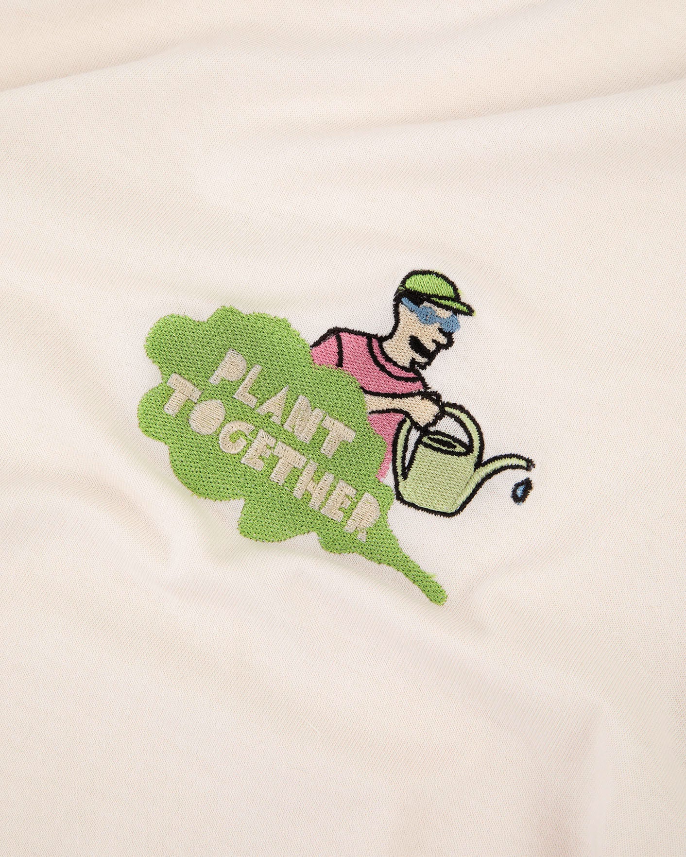 faguo-arcy-t-shirt-cru-plant-together-coton image 4