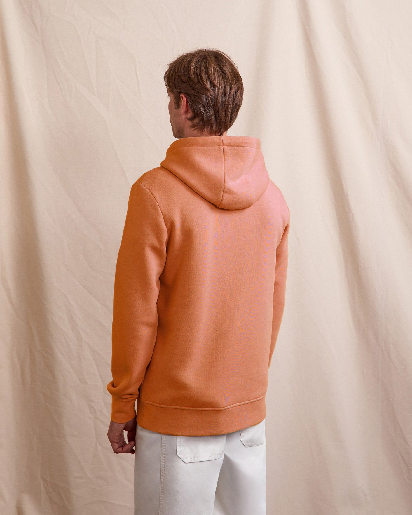 faguo-dirac-sweat-capuche-brique-clair image 3