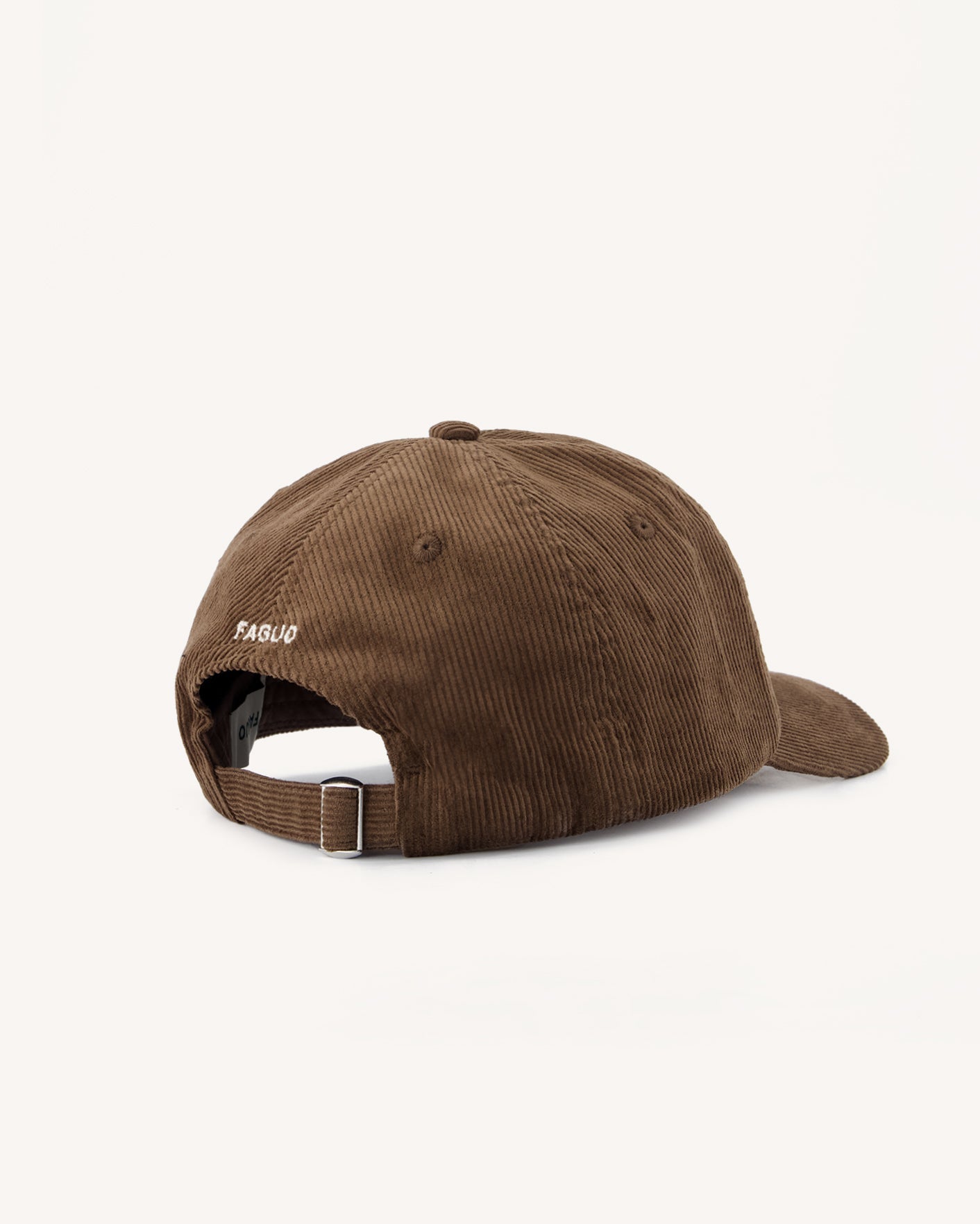 faguo-cap-casquette-velours-c-tel-chocolat-coton-recycl image 2