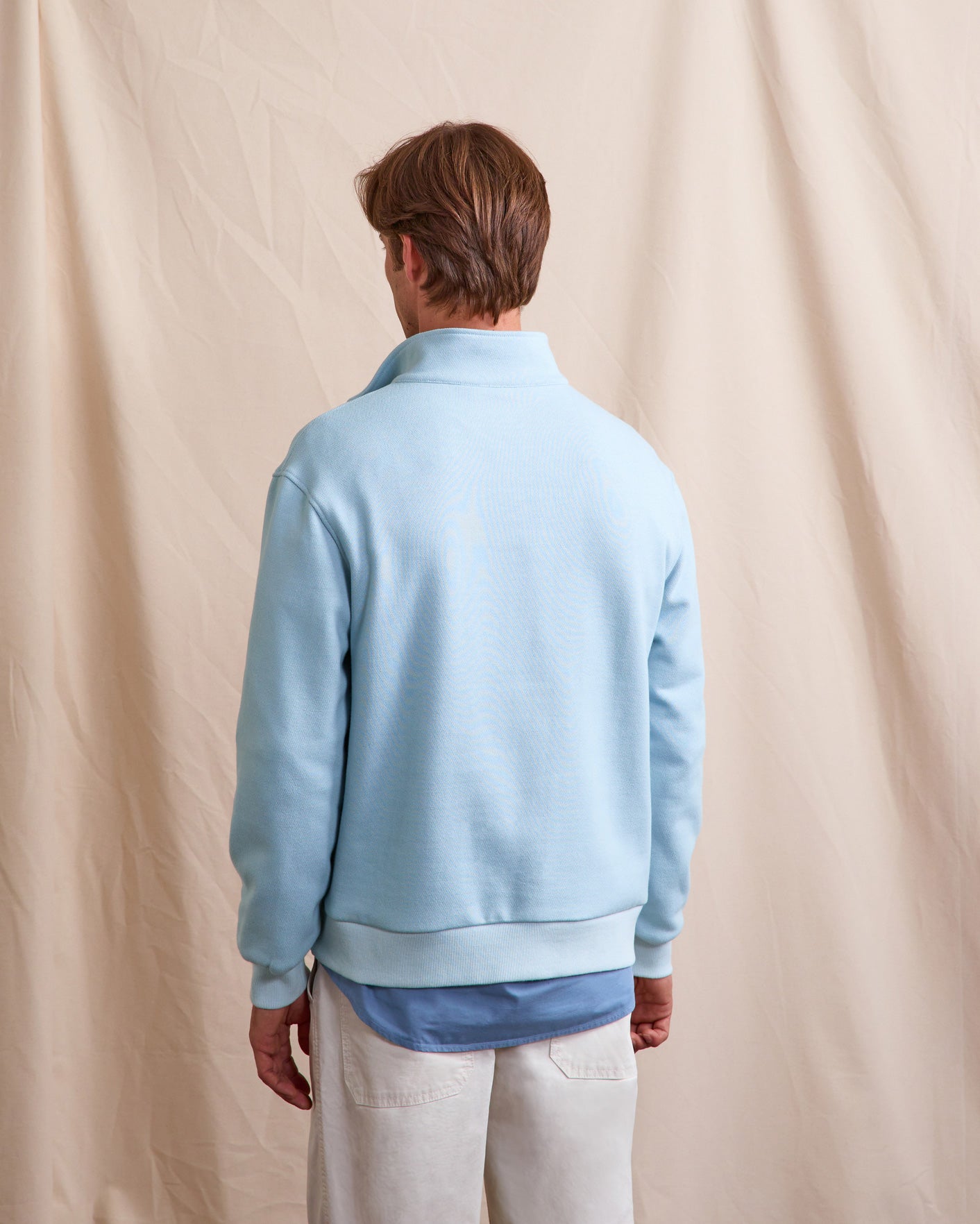 faguo-amboise-sweat-zipp-bleu-ciel-coton-bio-homme image 6