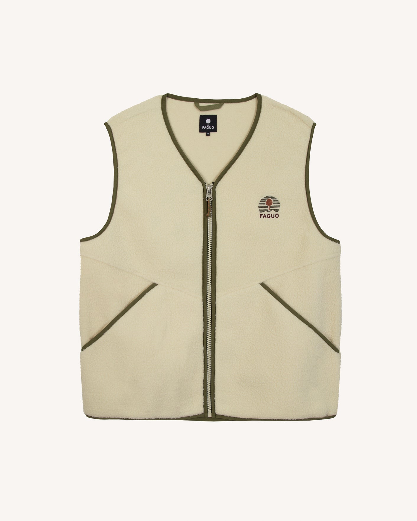 faguo-teillay-veste-polaire-sans-manches-crue image 2