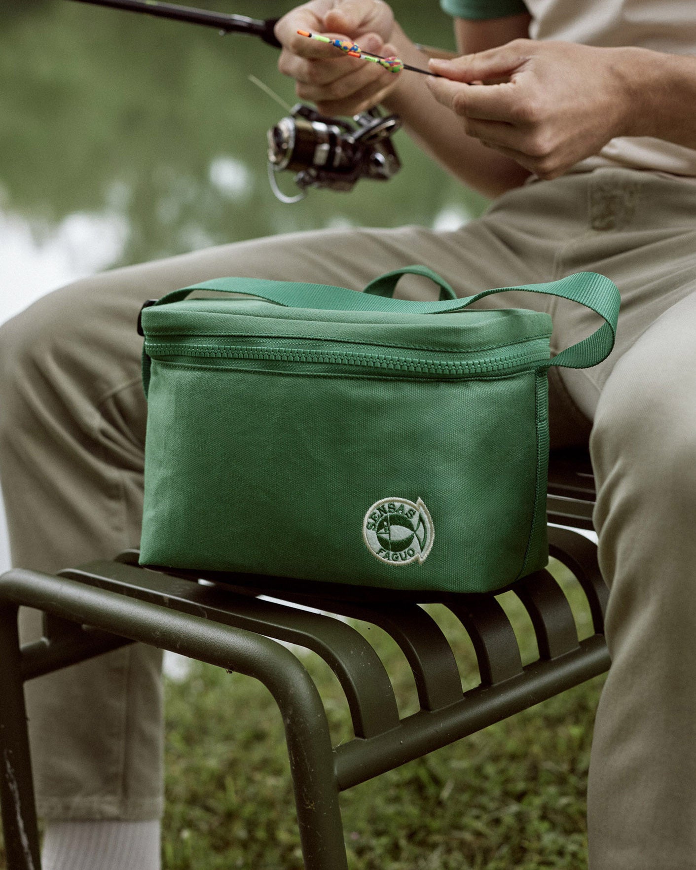 faguo-cooler-sac-isotherme-vert-4-7-l-collaboration-sensas-p-che image 5