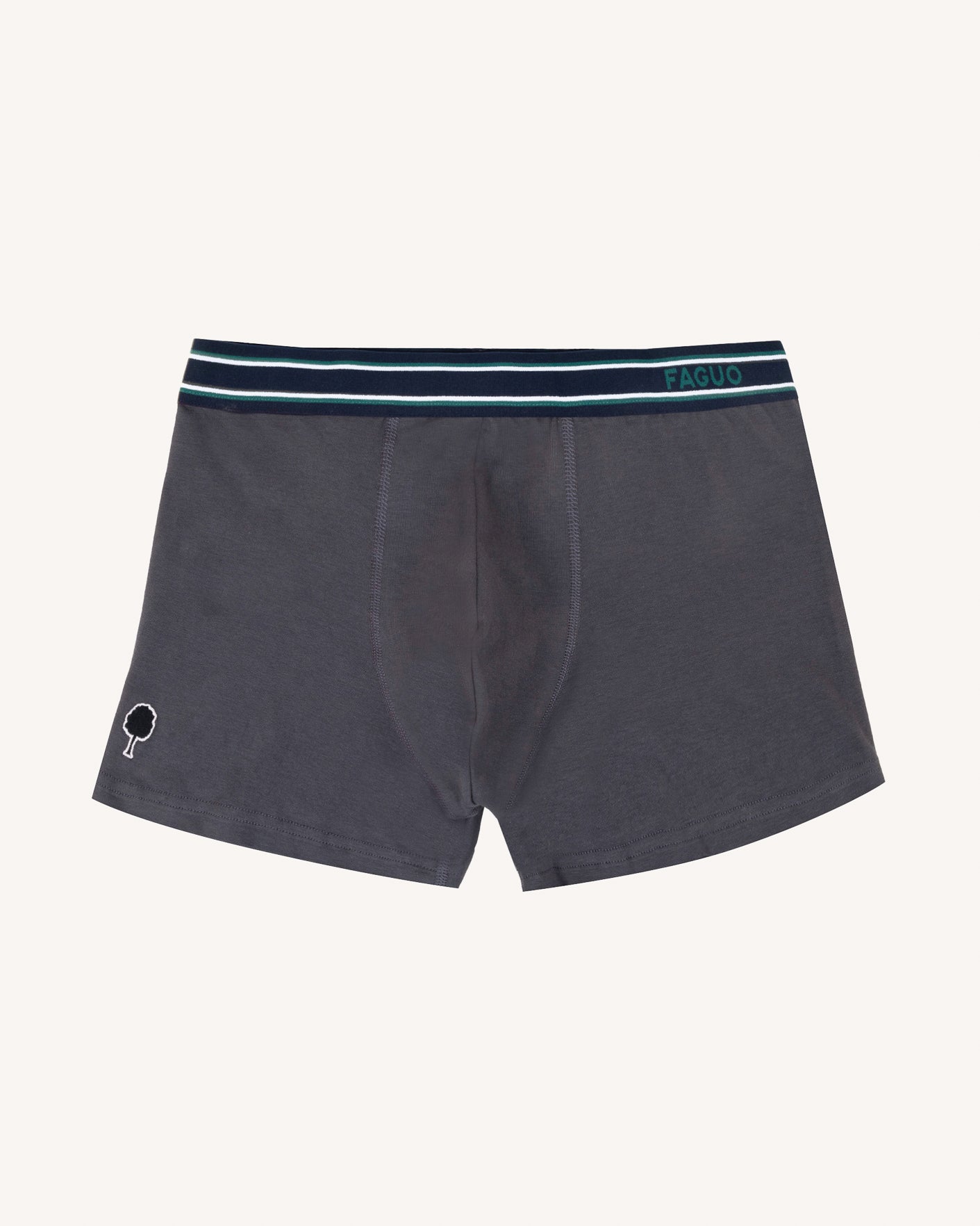 faguo-boxer-boxers-bleu-marine-et-rouge-homme image 4