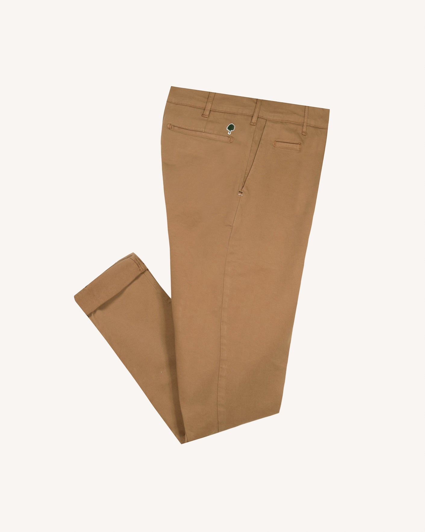 faguo-brix-chino-camel-fusel-coton-bio-stretch image 2