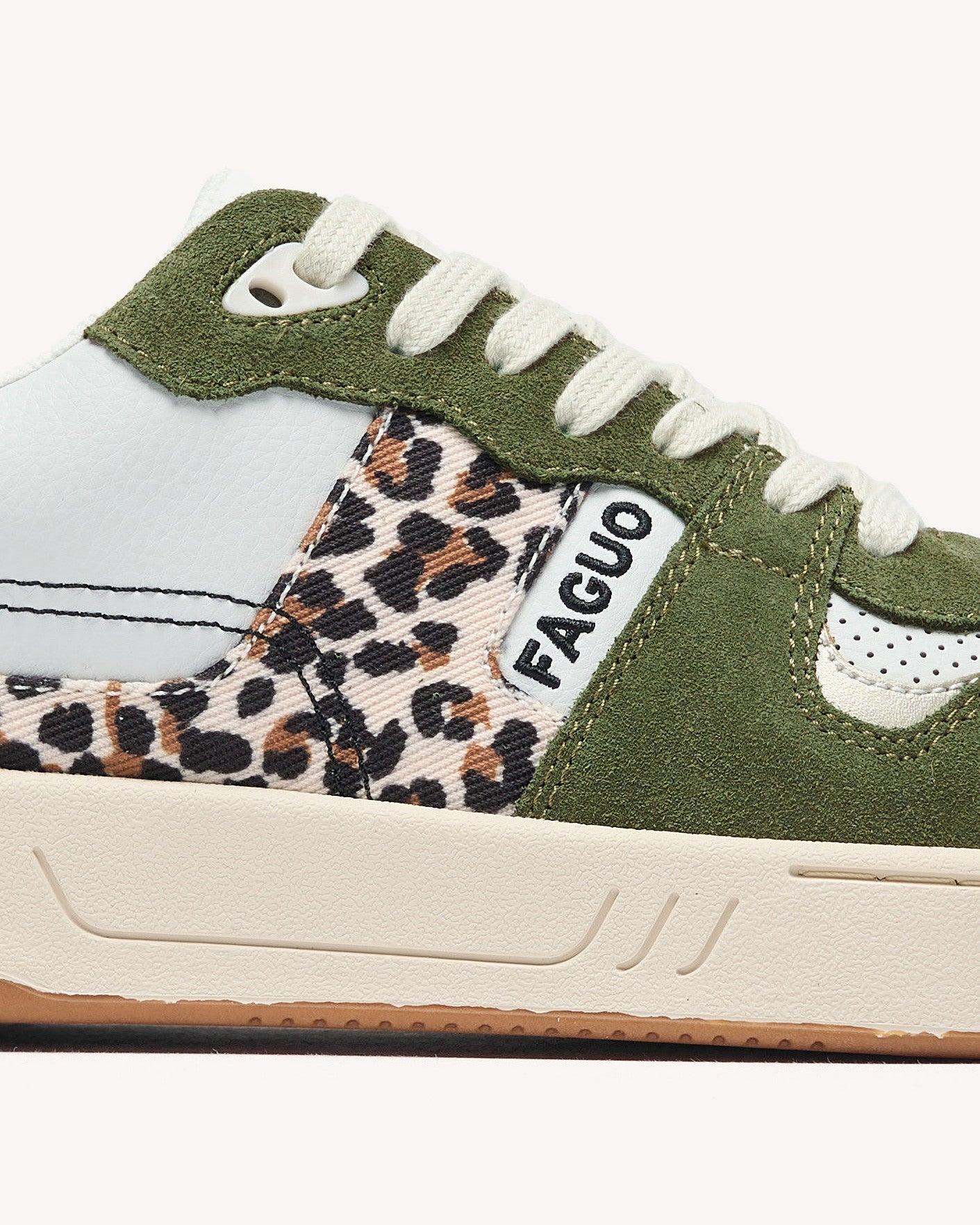 faguo-ceiba-baskets-femme-l-opard-et-kaki-cuir image 4