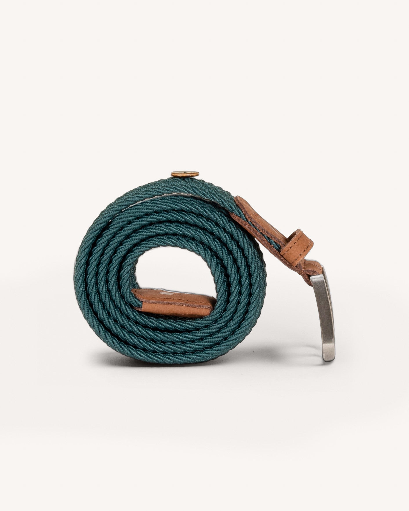 faguo-ceinture-tress-e-vert-gris-110-cm image 4