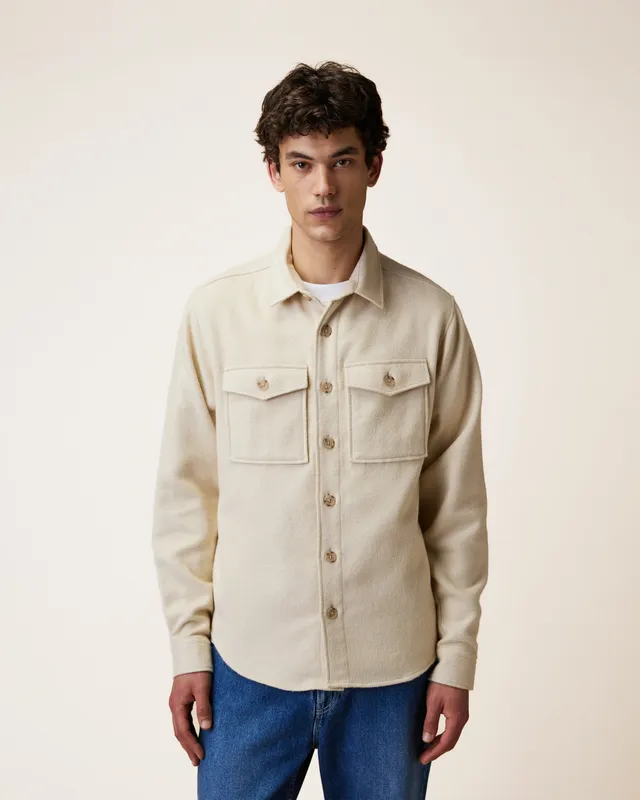 faguo-flavigny-surchemise-beige-coton image 1