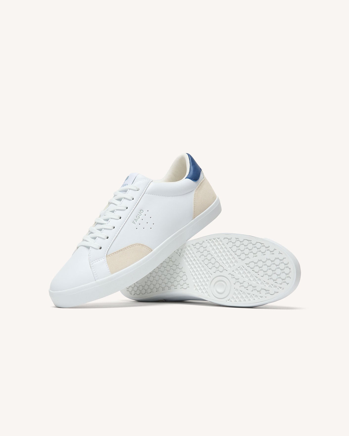 faguo-juniper-baskets-blanc-et-bleu-marine-derby-homme image 6