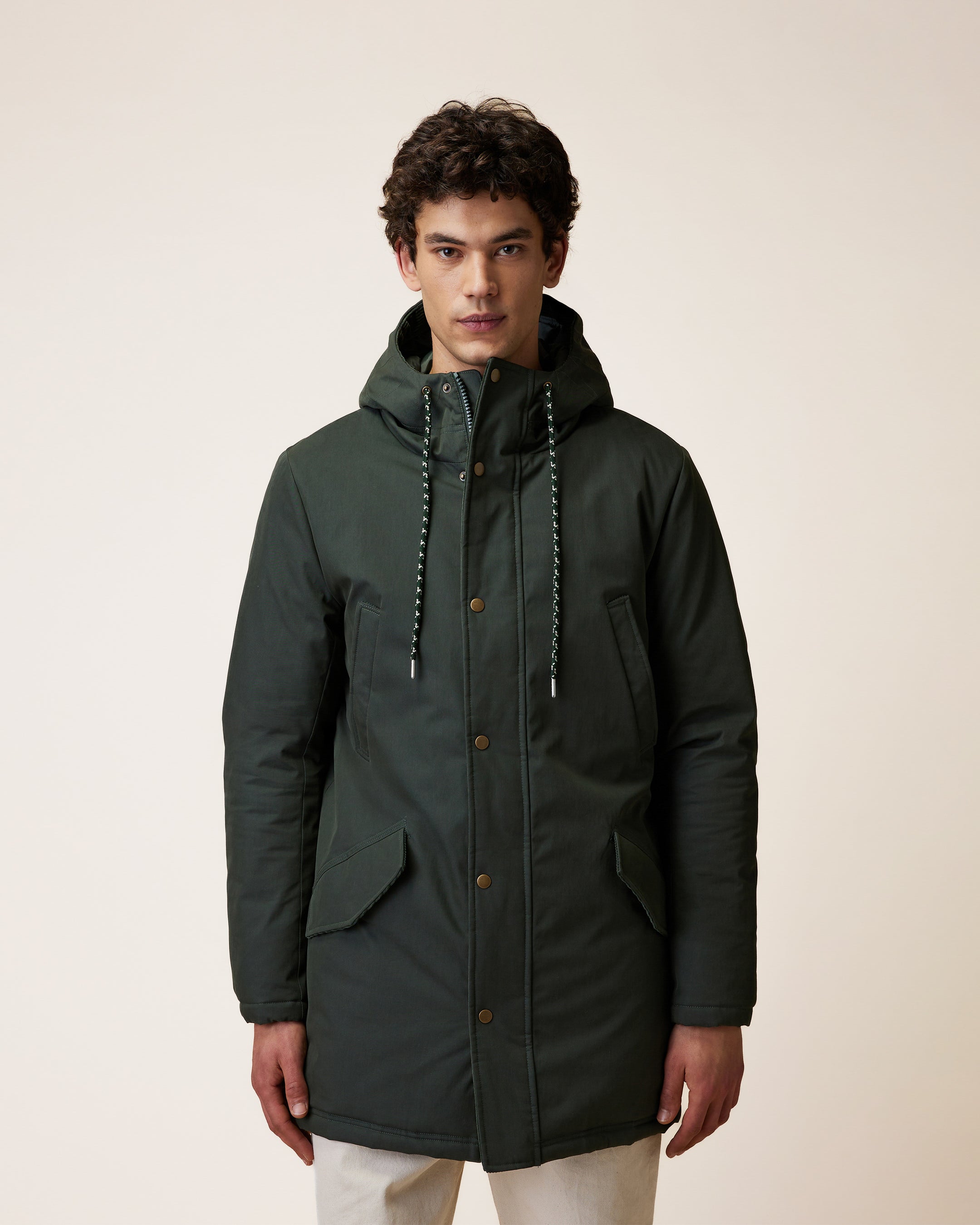 faguo-cheverny-parka-imperm-able-chaude-verte image 1
