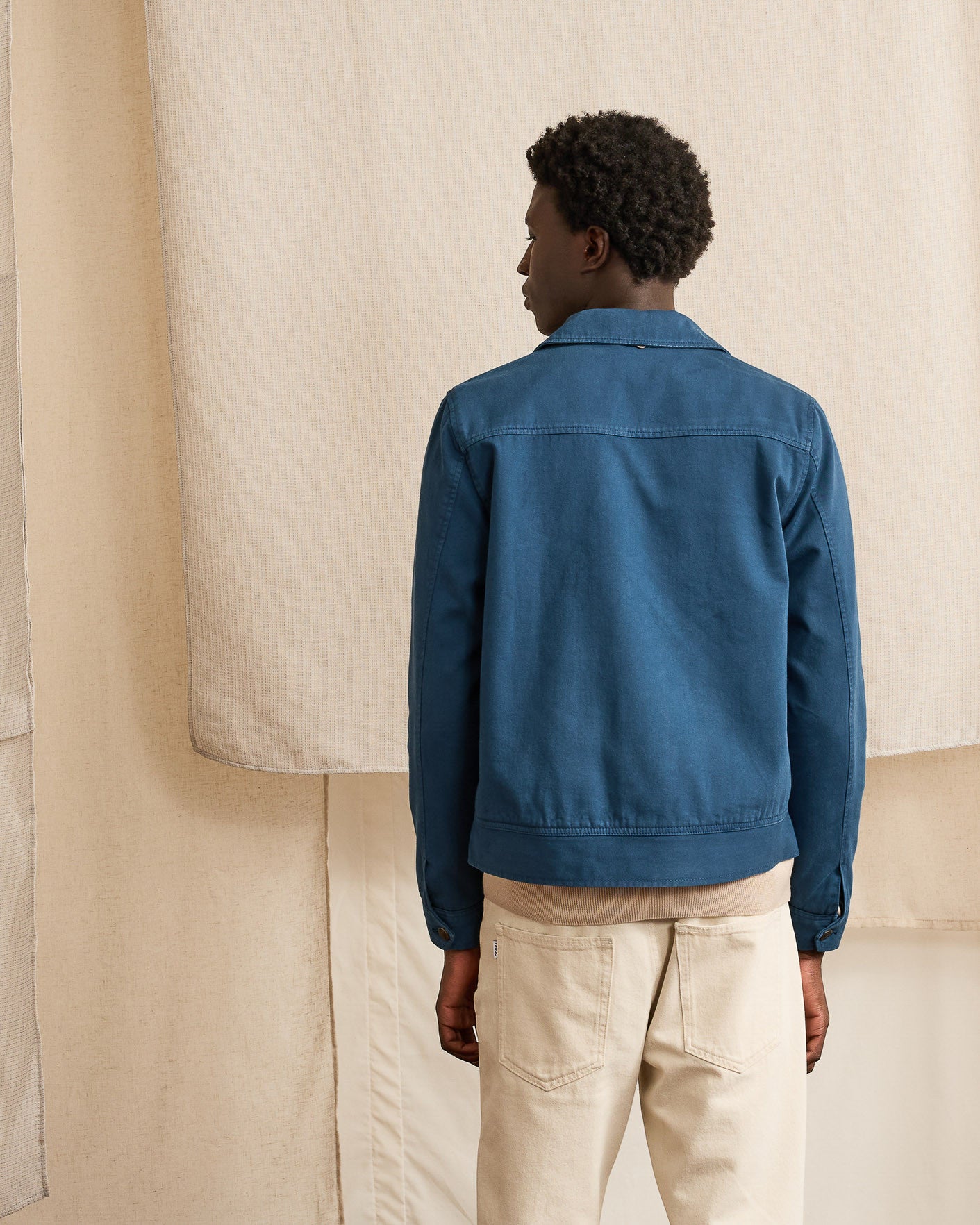 faguo-chaumont-blouson-coton-bleu-marine image 6