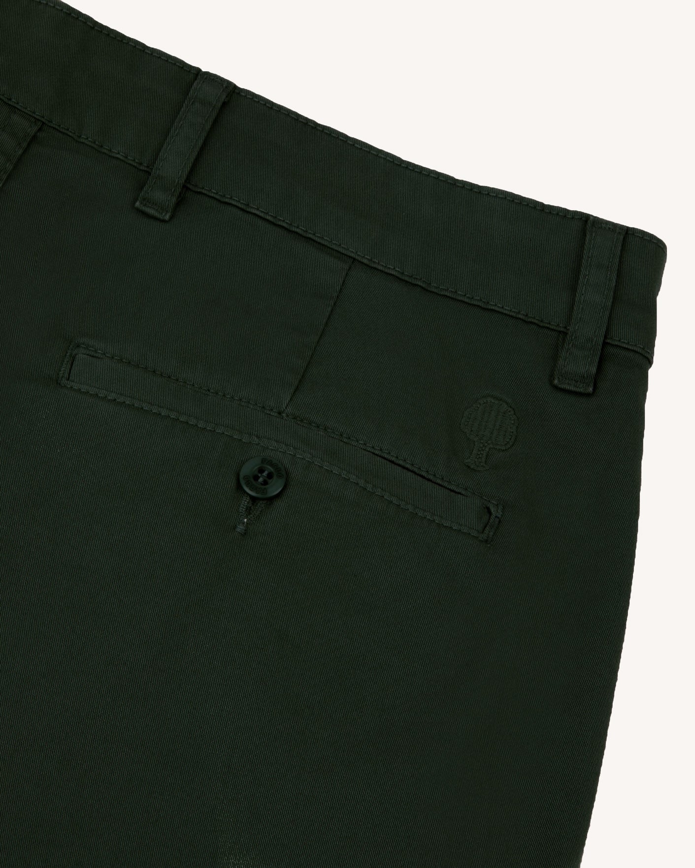 faguo-brix-regular-chino-vert-fonc-coton-stretch image 6