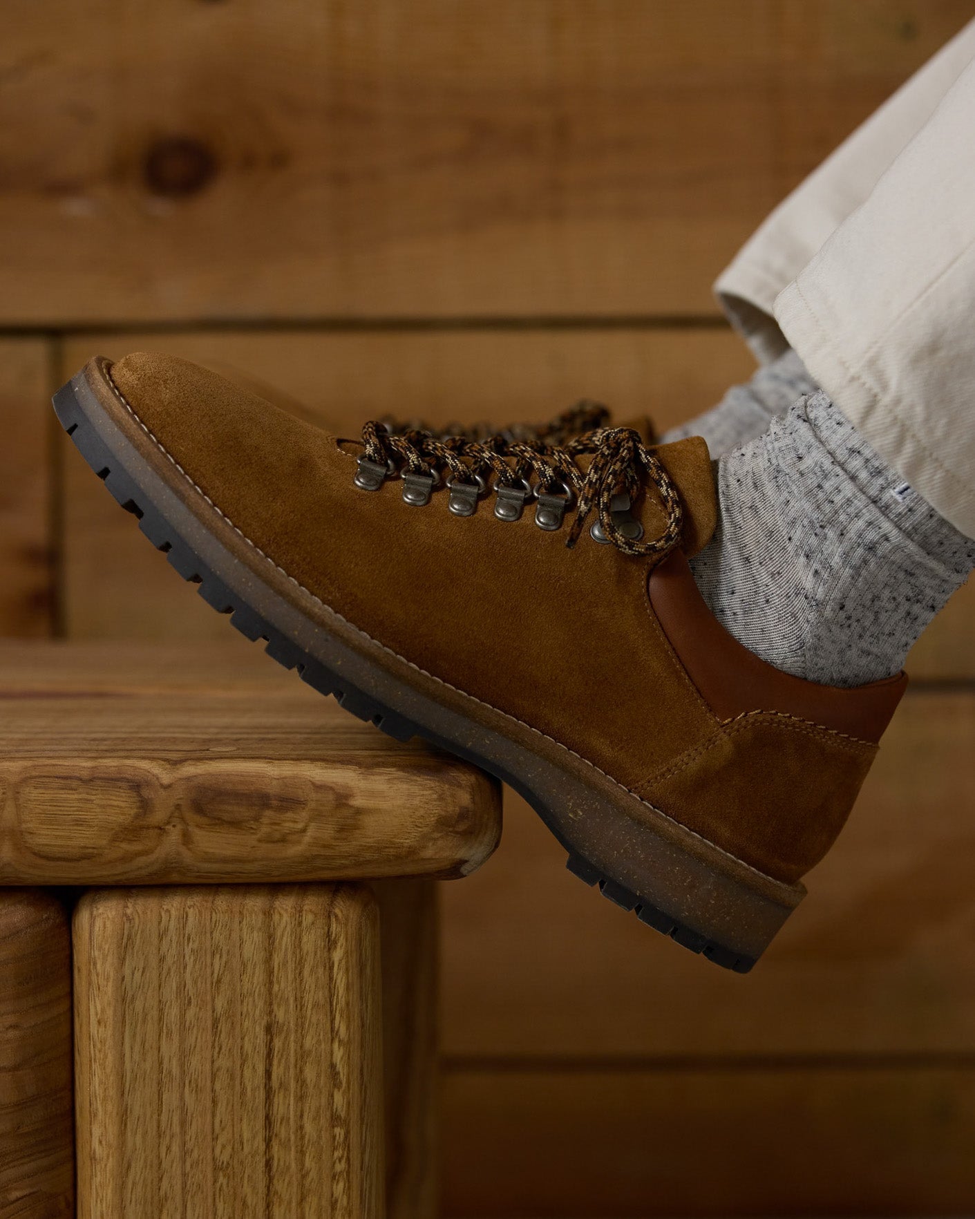 faguo-hawthorn-chaussures-cuir-su-de-camel-montagne image 1