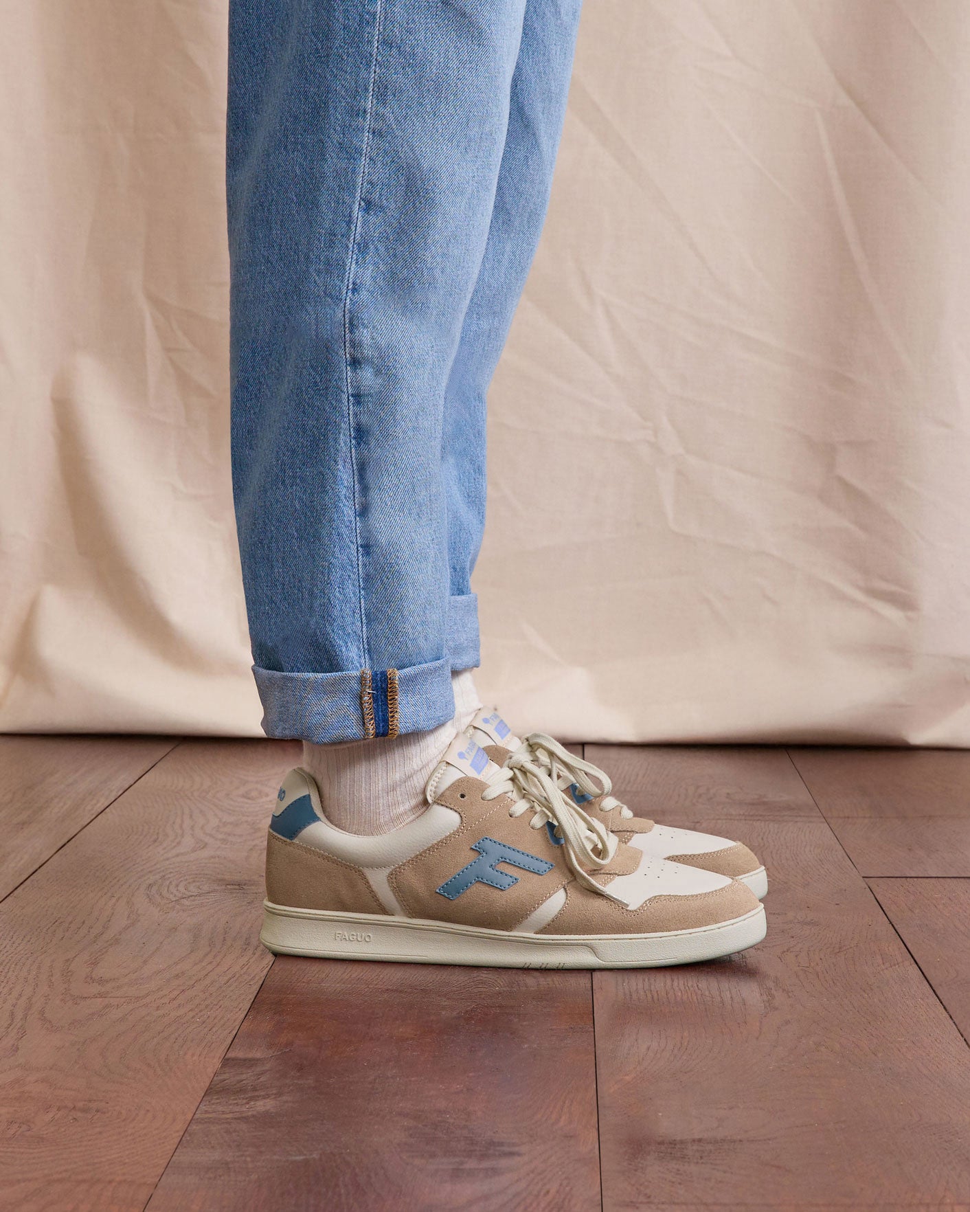 faguo-palmer-baskets-cuir-su-de-taupe-beige image 2