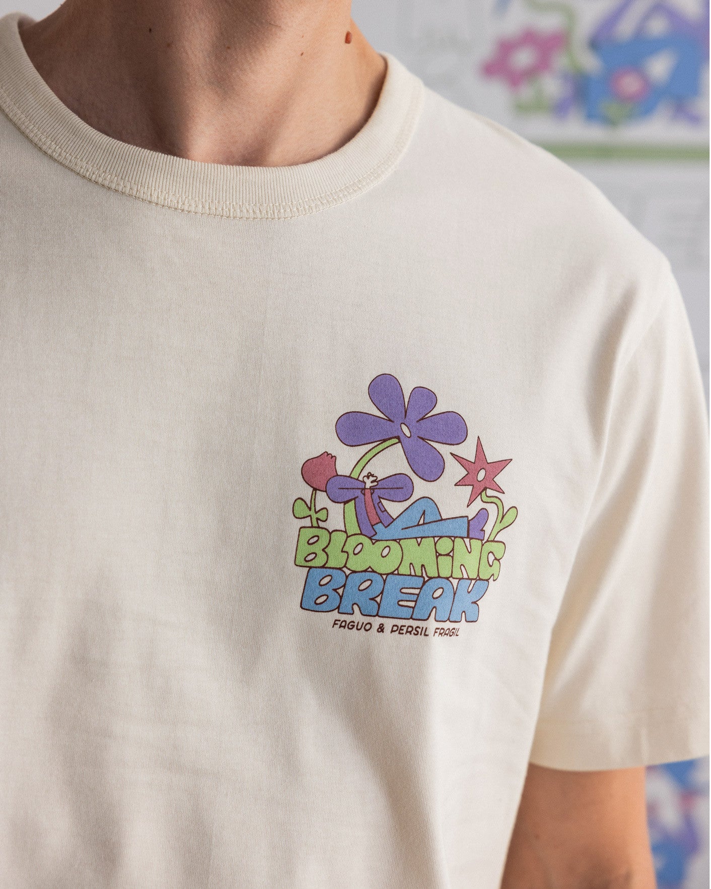 faguo-lugny-t-shirt-imprim-blooming-cru-coupe-large image 5