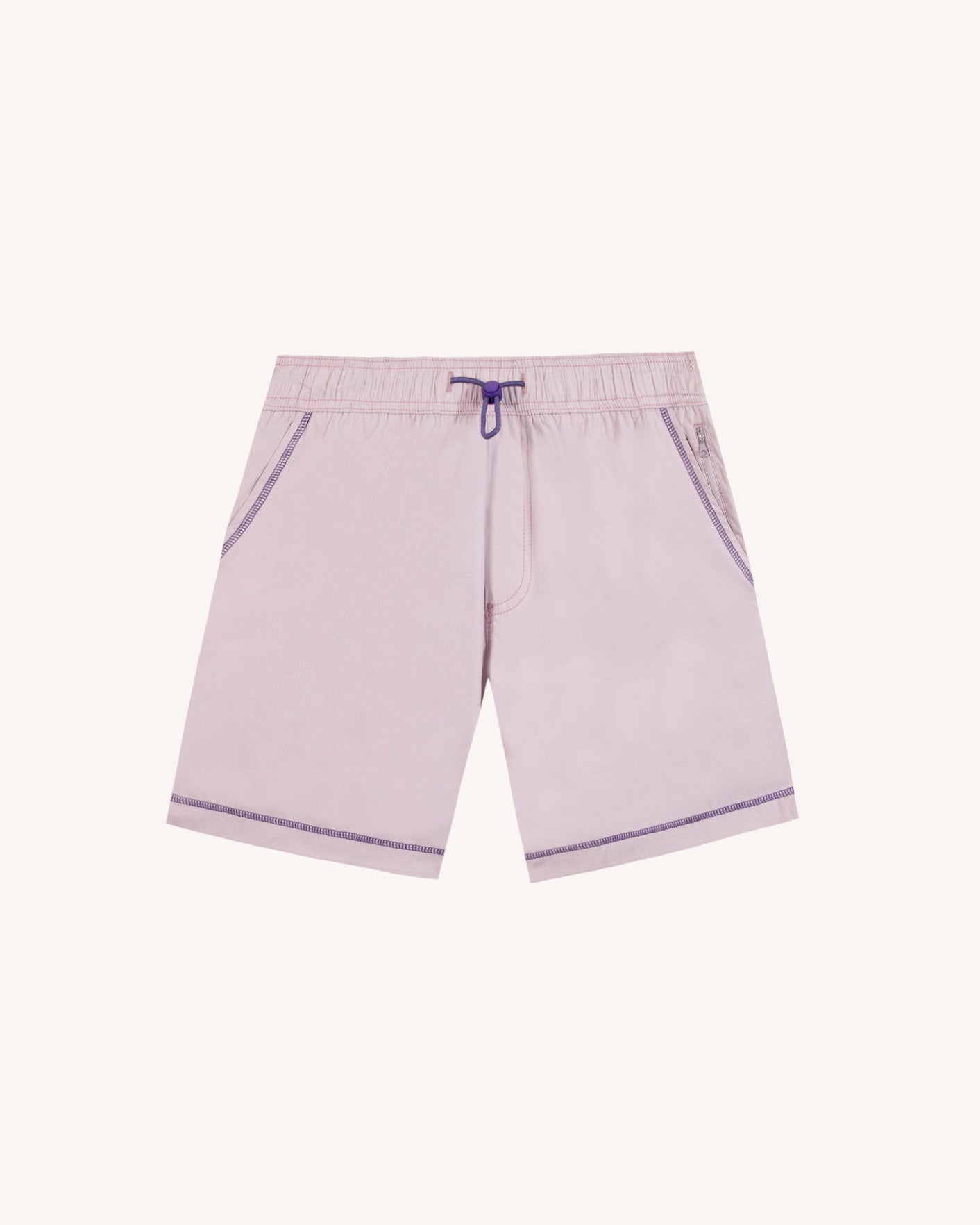 faguo-milly-otd-short-homme-rose-gris-ribstop image 2