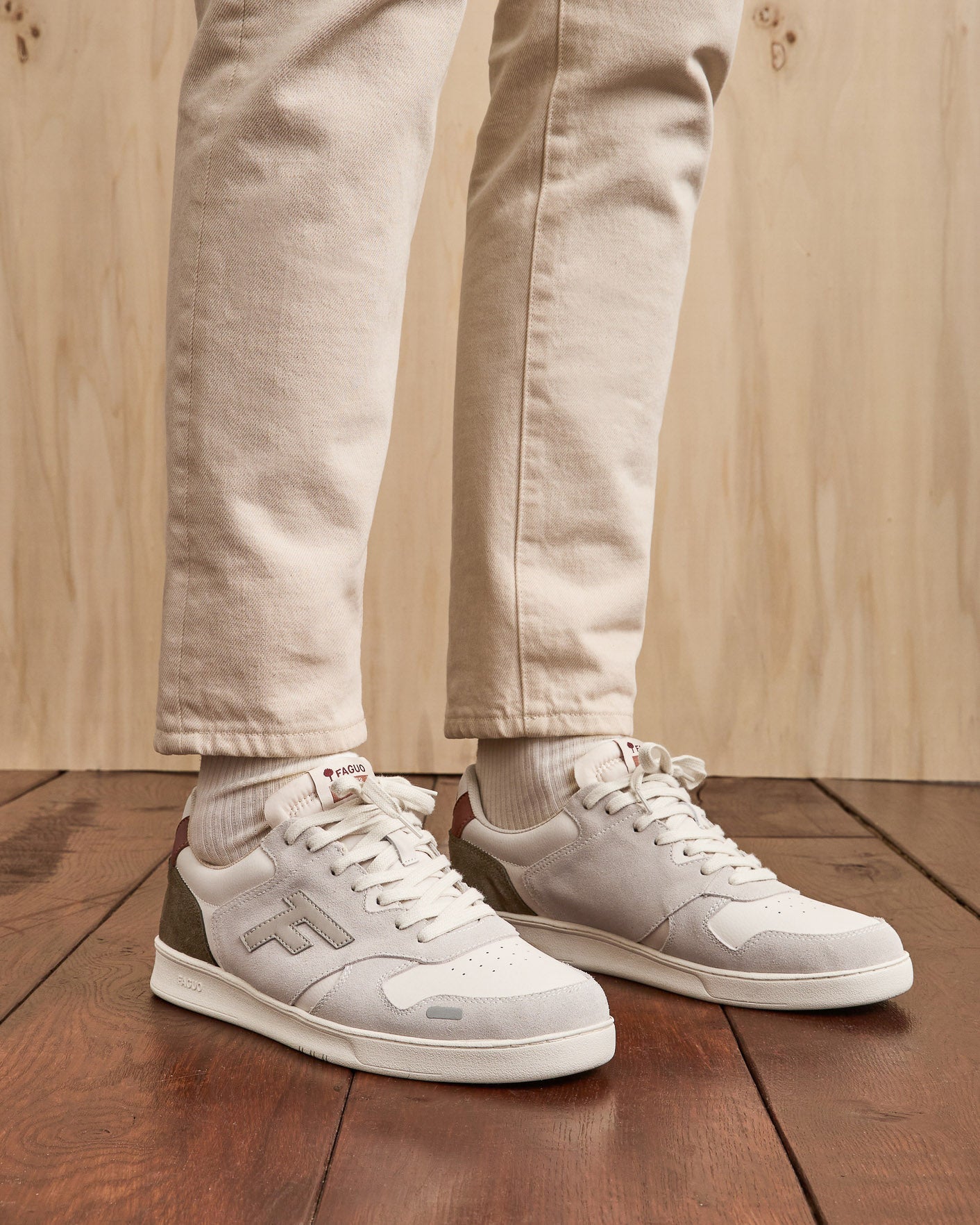 faguo-palmer-baskets-cuir-et-su-de-cr-me-et-rouille image 2