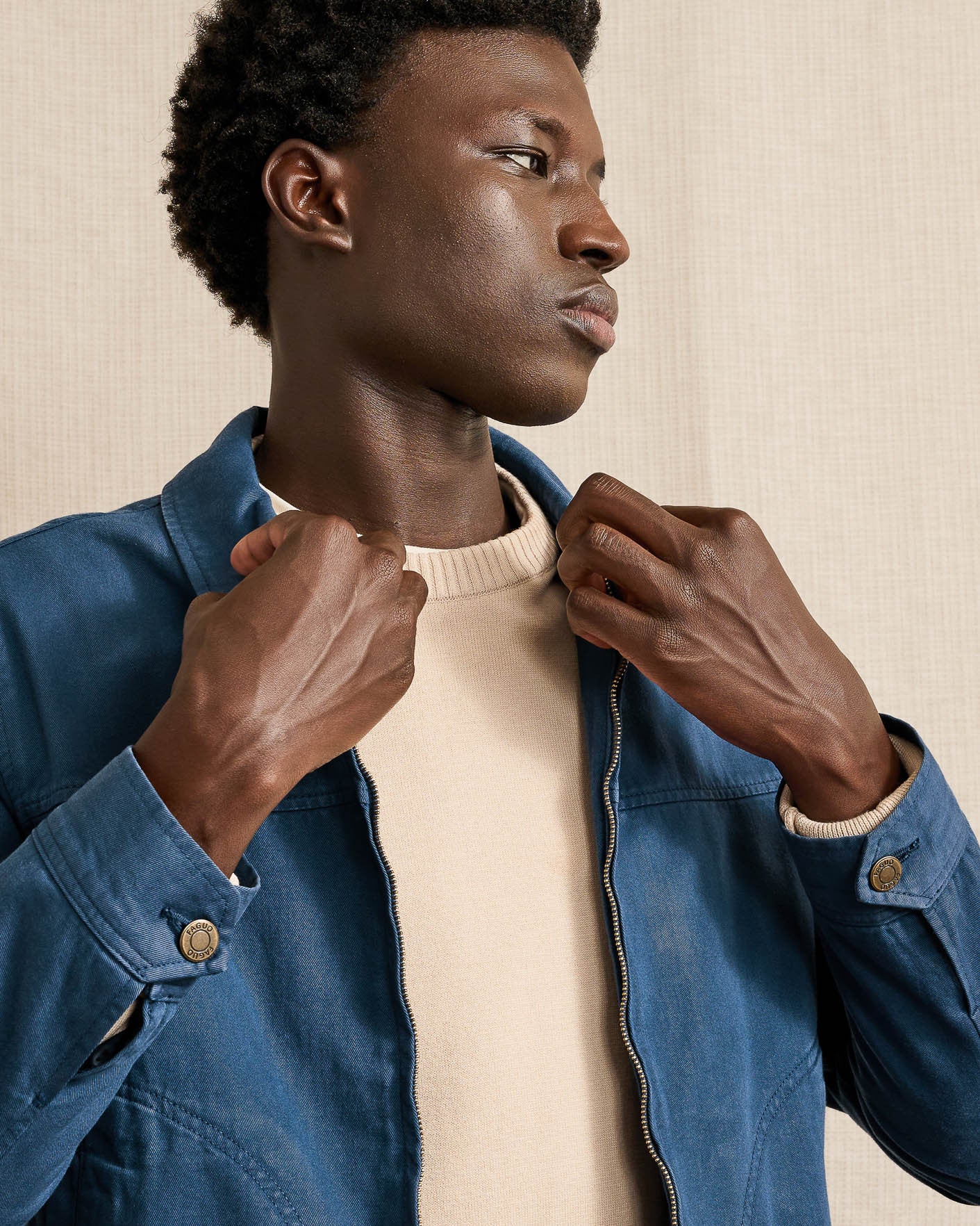 faguo-chaumont-blouson-coton-bleu-marine image 3