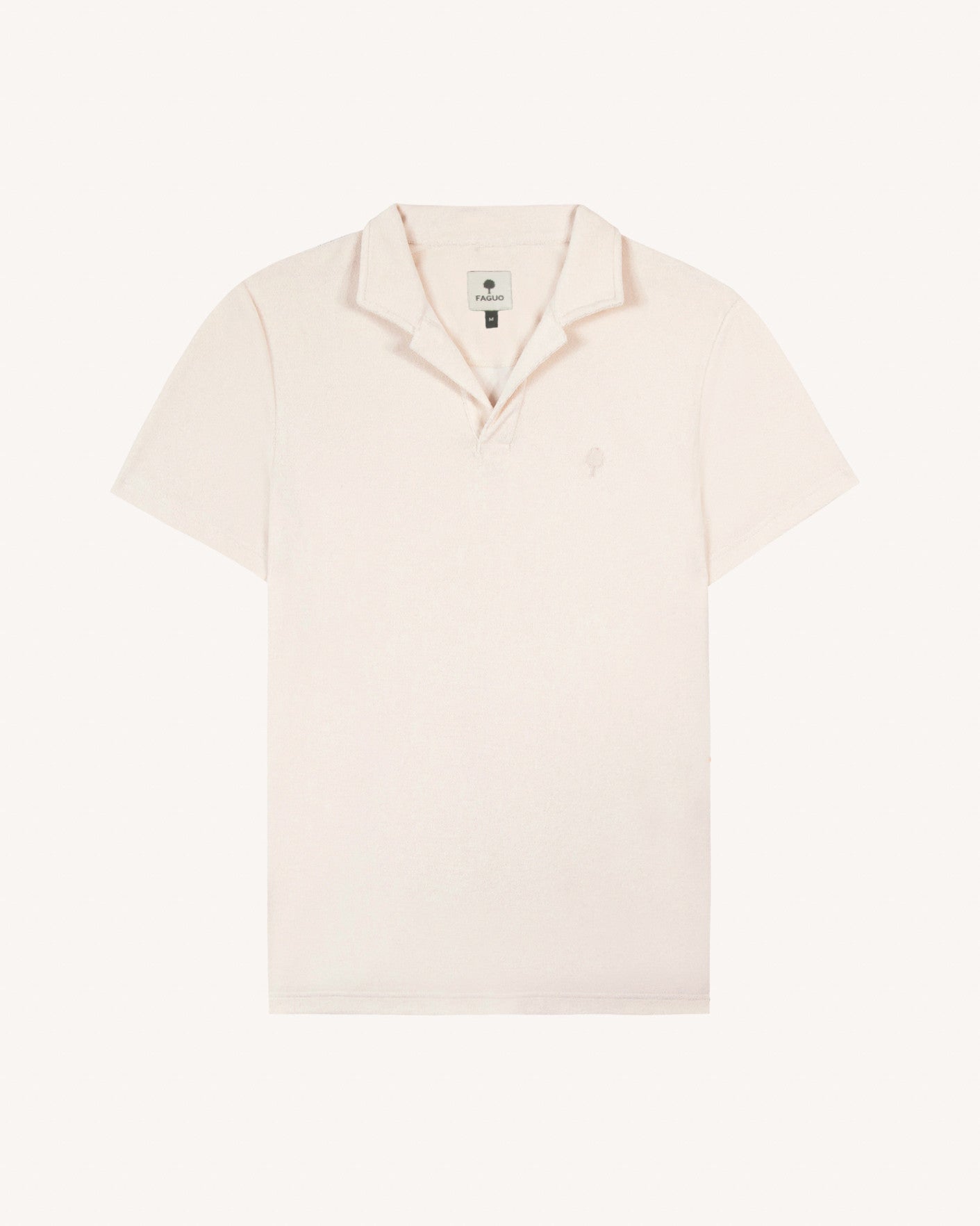 faguo-zonza-polo-cru-en-ponge-sans-boutons image 2