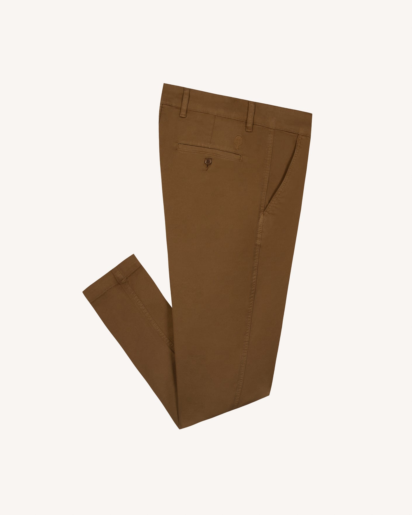 faguo-brix-regular-chino-homme-camel-coton image 2