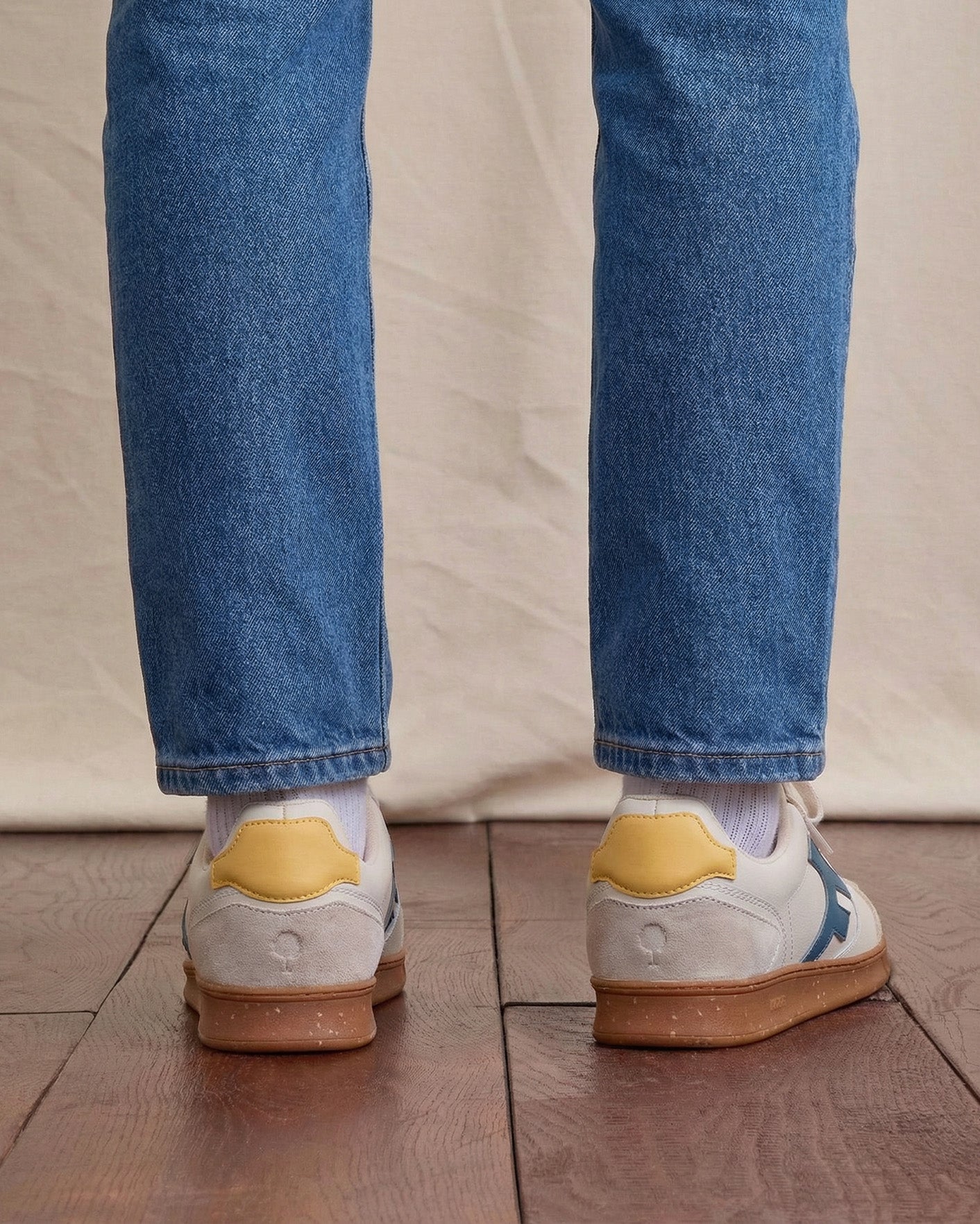 faguo-hazel-baskets-cuir-cr-me-et-jaune image 3
