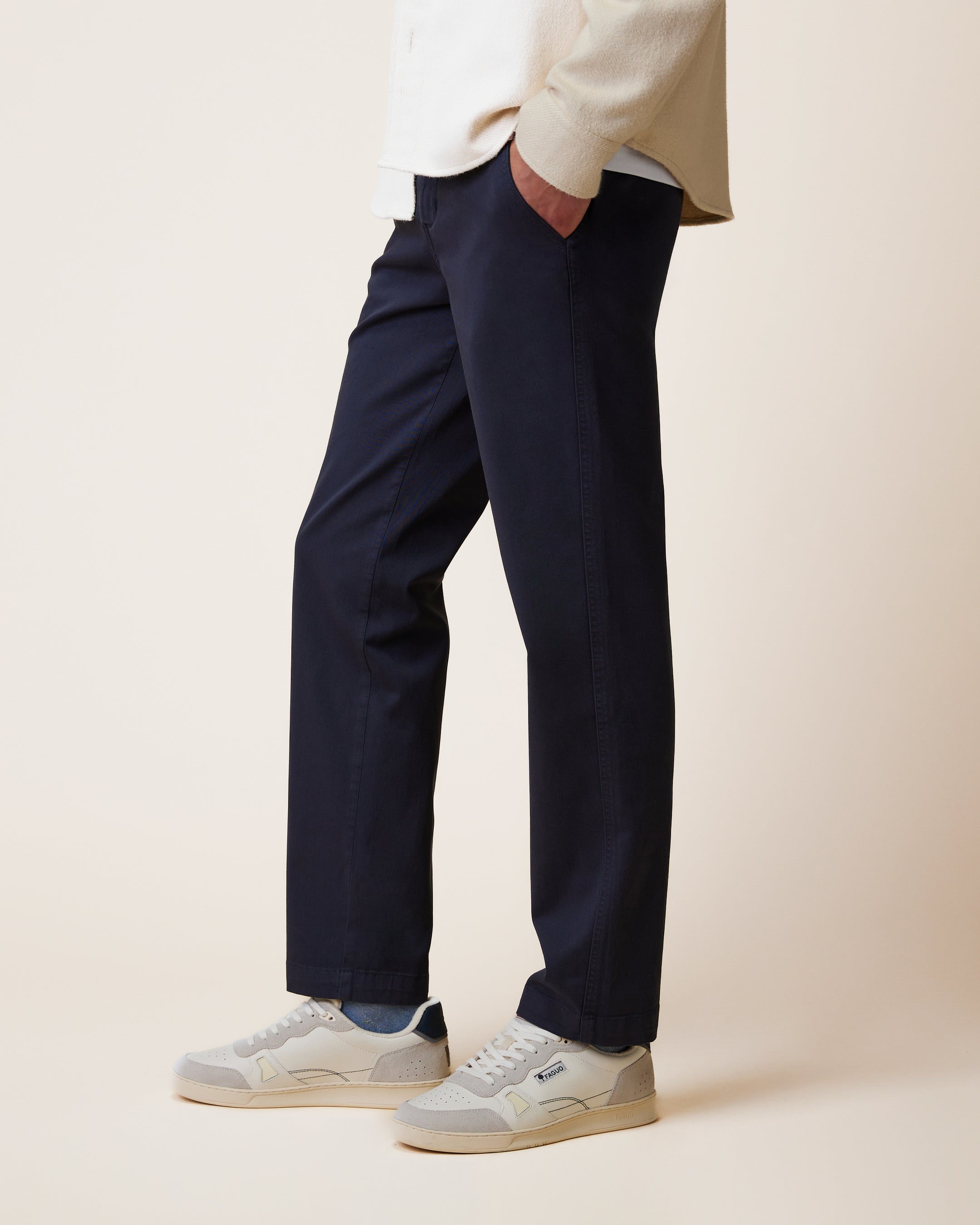 faguo-brix-regular-pantalon-droit-bleu-marine-coton-bio-homme image 6
