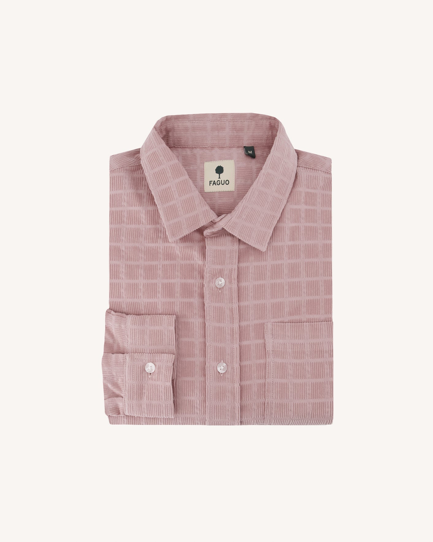 faguo-signy-surchemise-velours-mauve-100-coton image 4