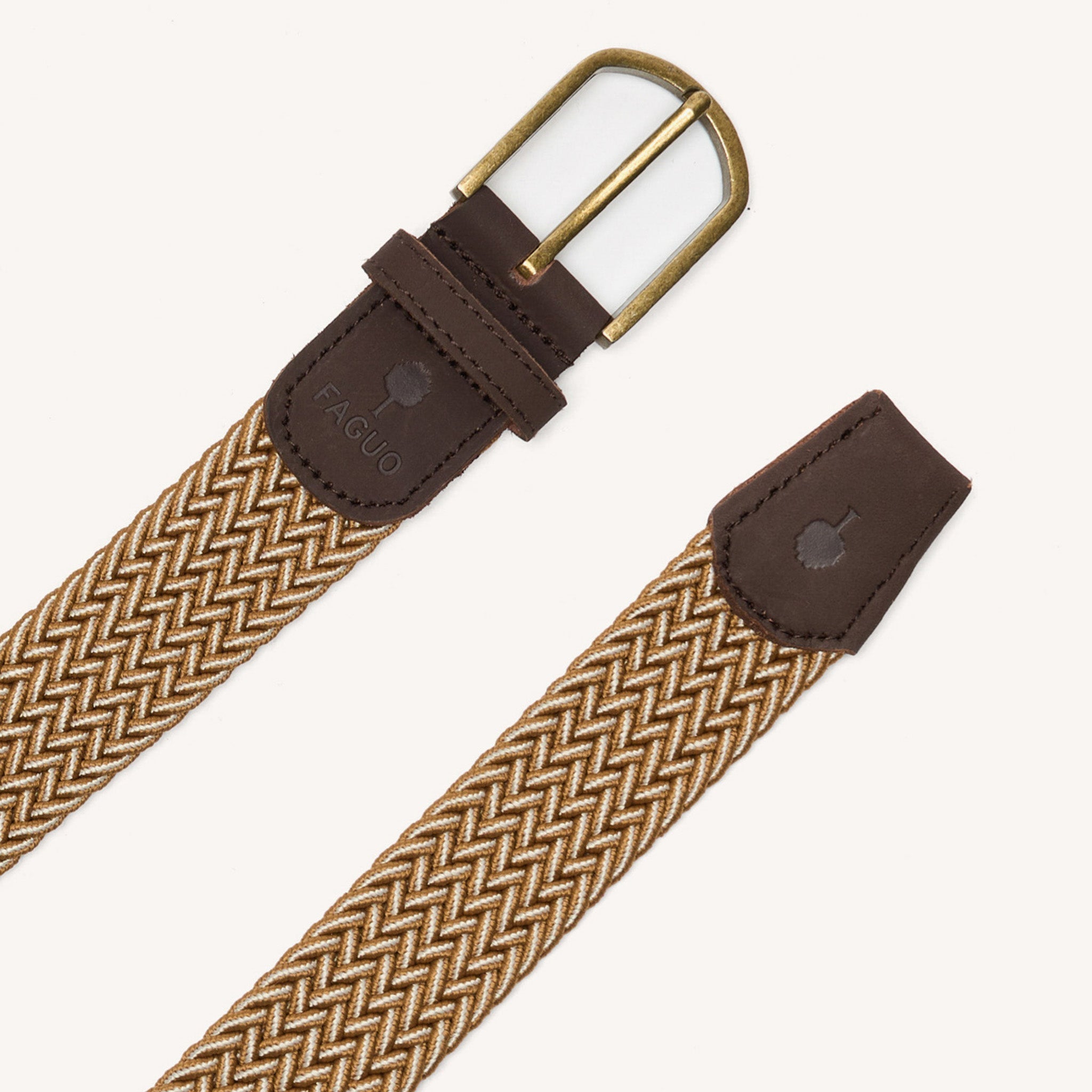 faguo-ceinture-tress-e-belt-camel-cru image 2