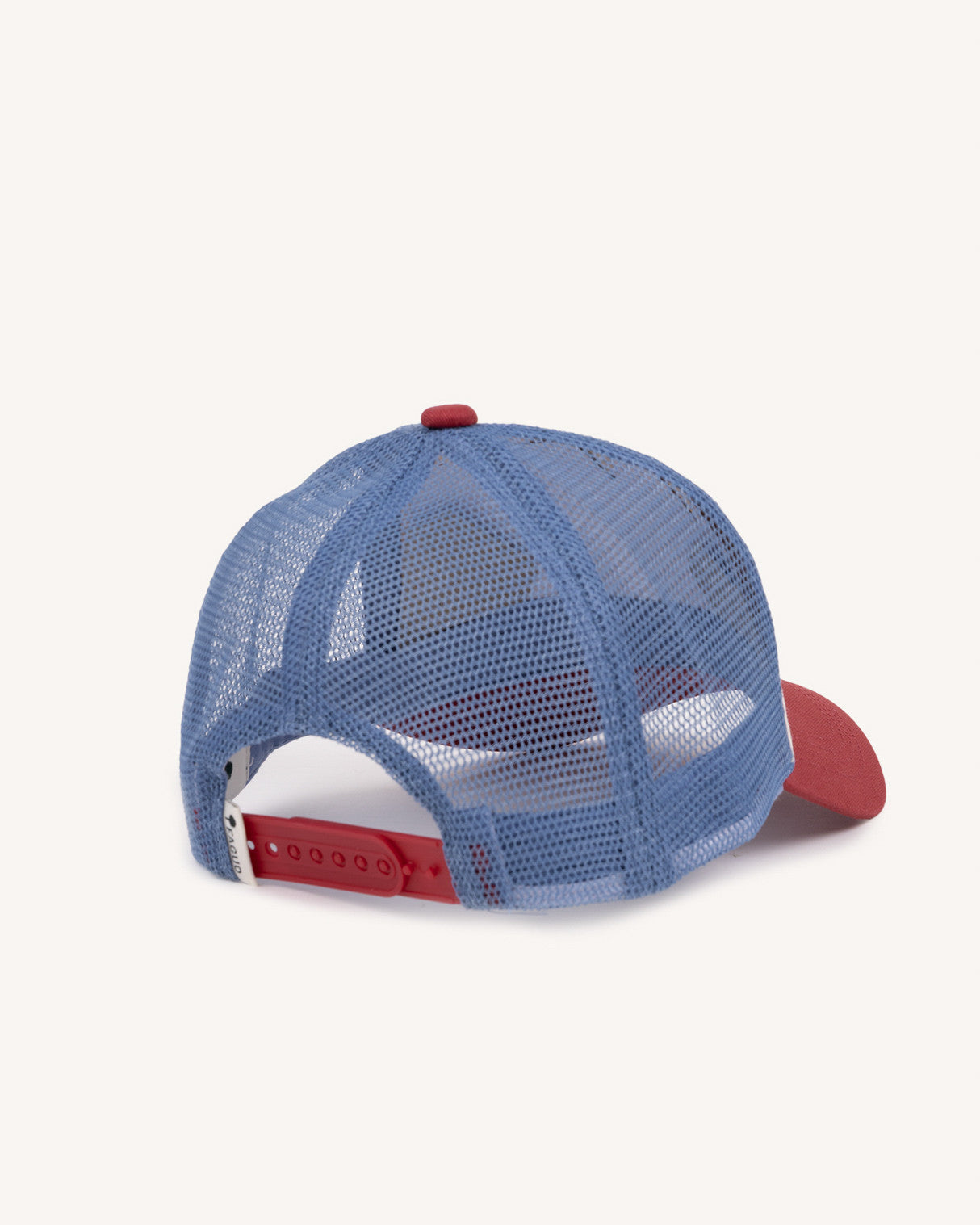 faguo-trucker-casquette-rouge-et-bleu-marine-homme image 6