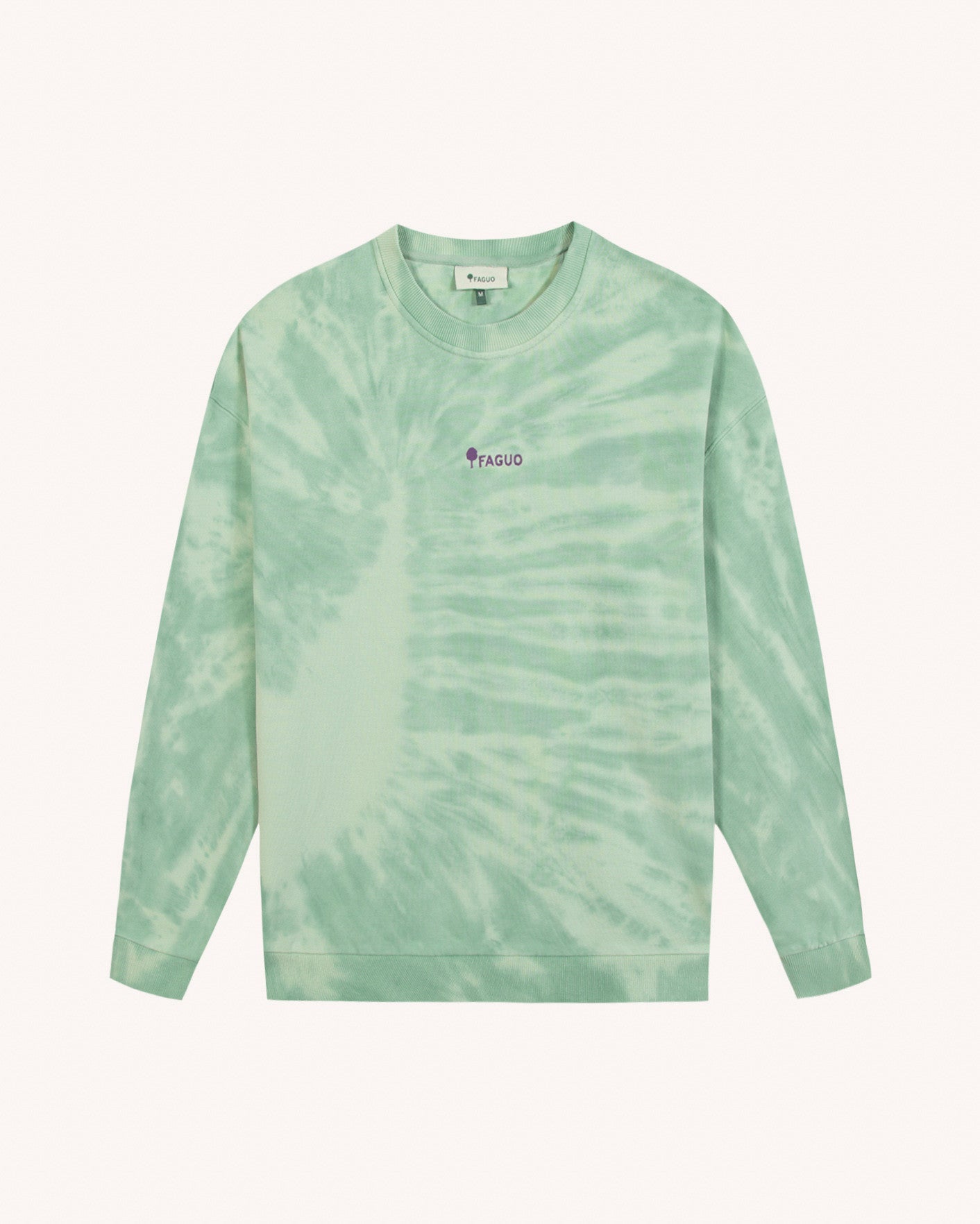 faguo-fango-sweat-tie-and-dye-vert-menthe image 2