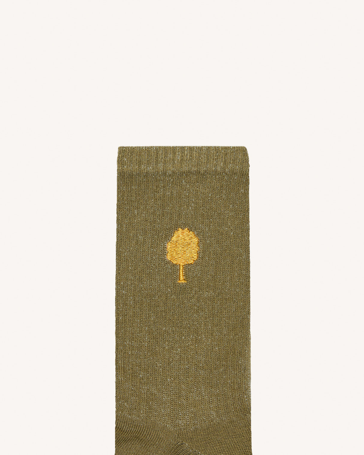 faguo-chaussettes-kaki-coton-recycl image 2