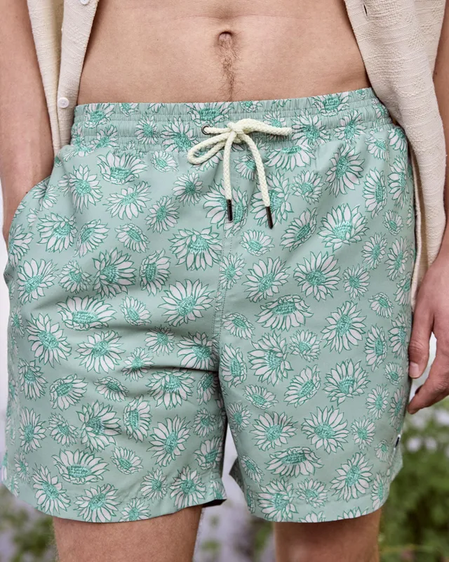 faguo-mimizan-short-de-bain-vert-et-multicolore image 1