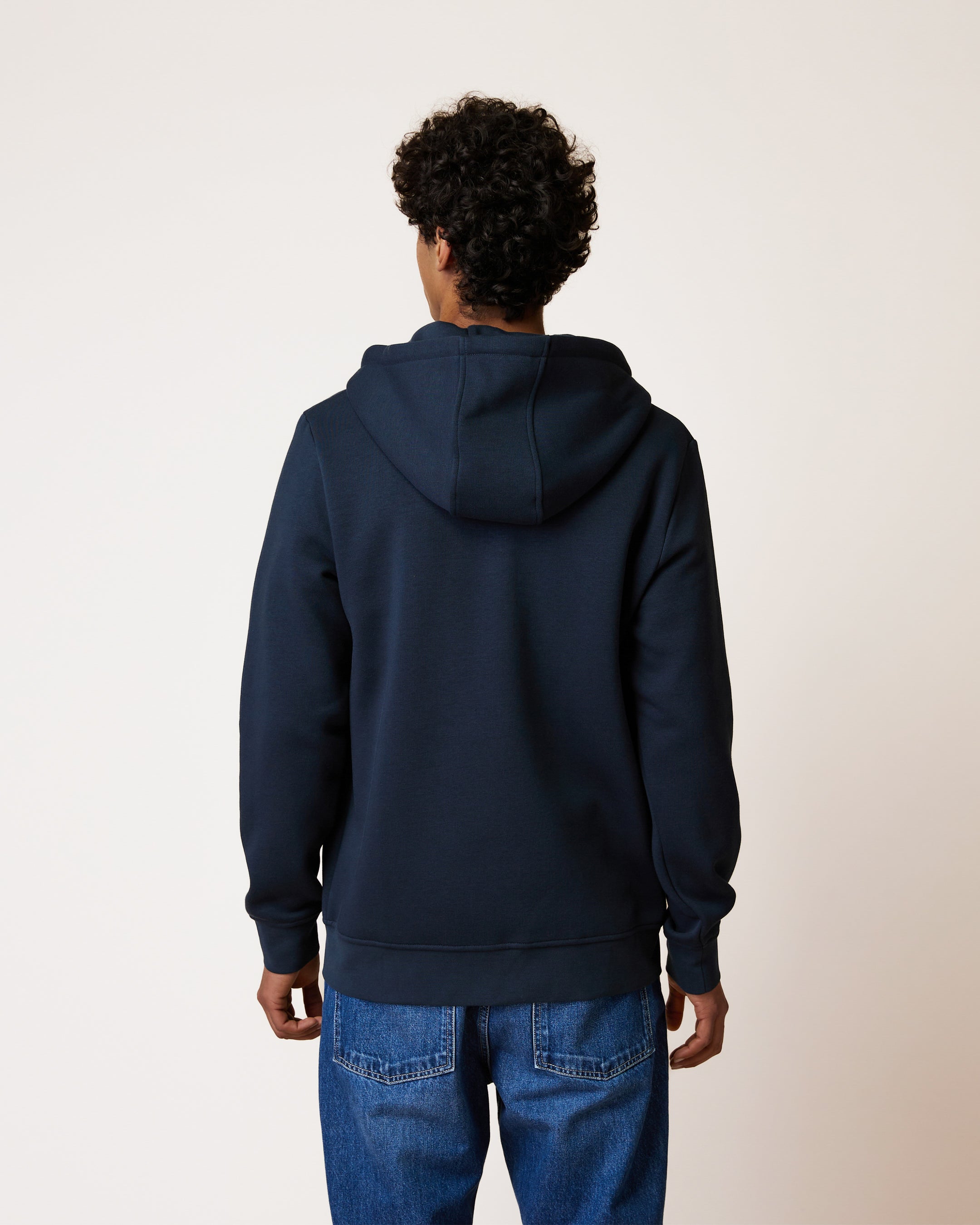 faguo-mesnil-sweat-zipp-capuche-bleu-marine image 7