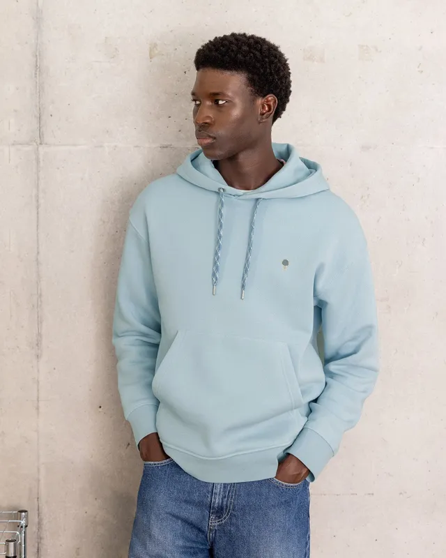 faguo-dirac-os-bleu-ciel-sweat-capuche-boxy-oversize image 1