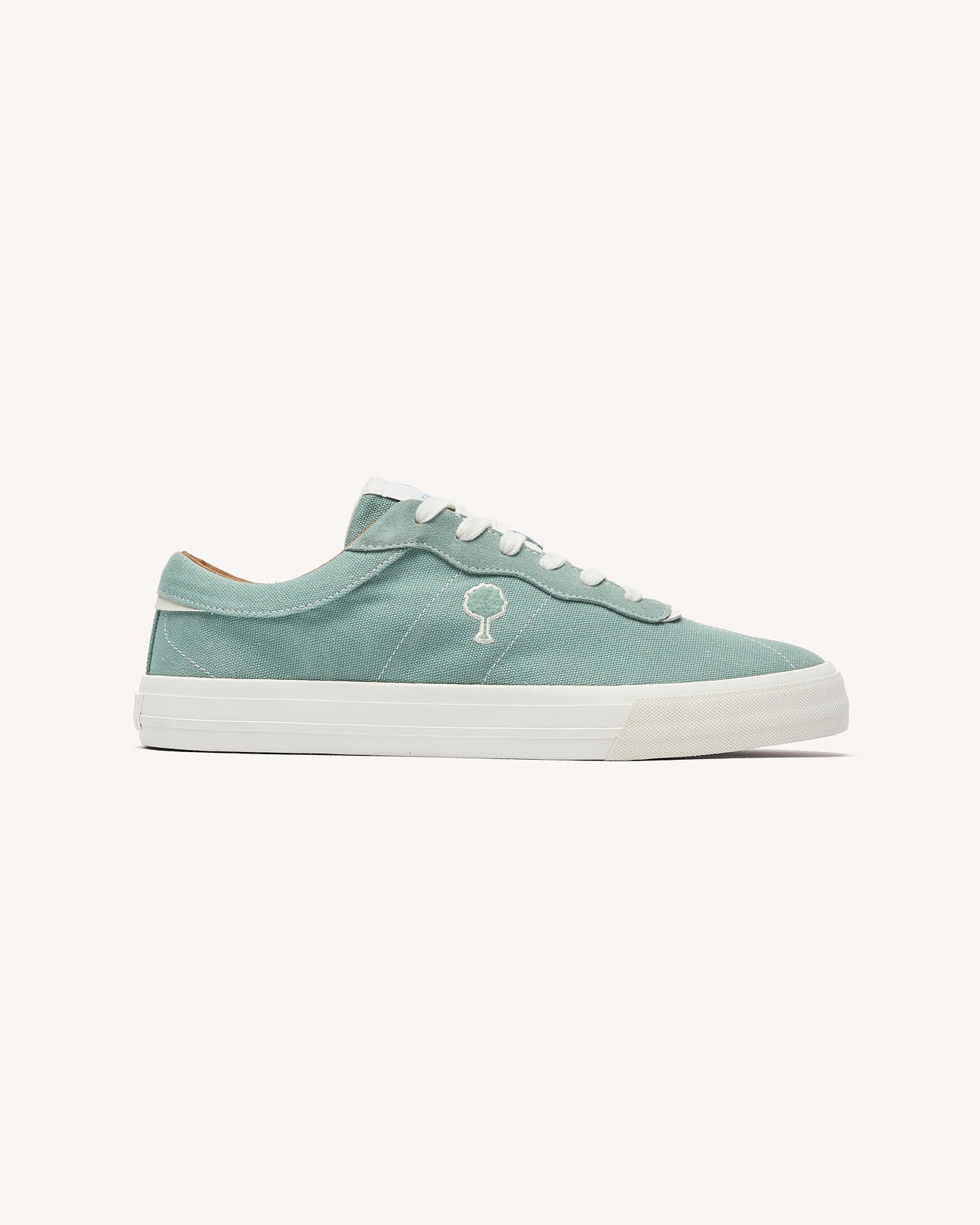 faguo-nashi-baskets-toile-homme-vert-clair-streetwear image 1