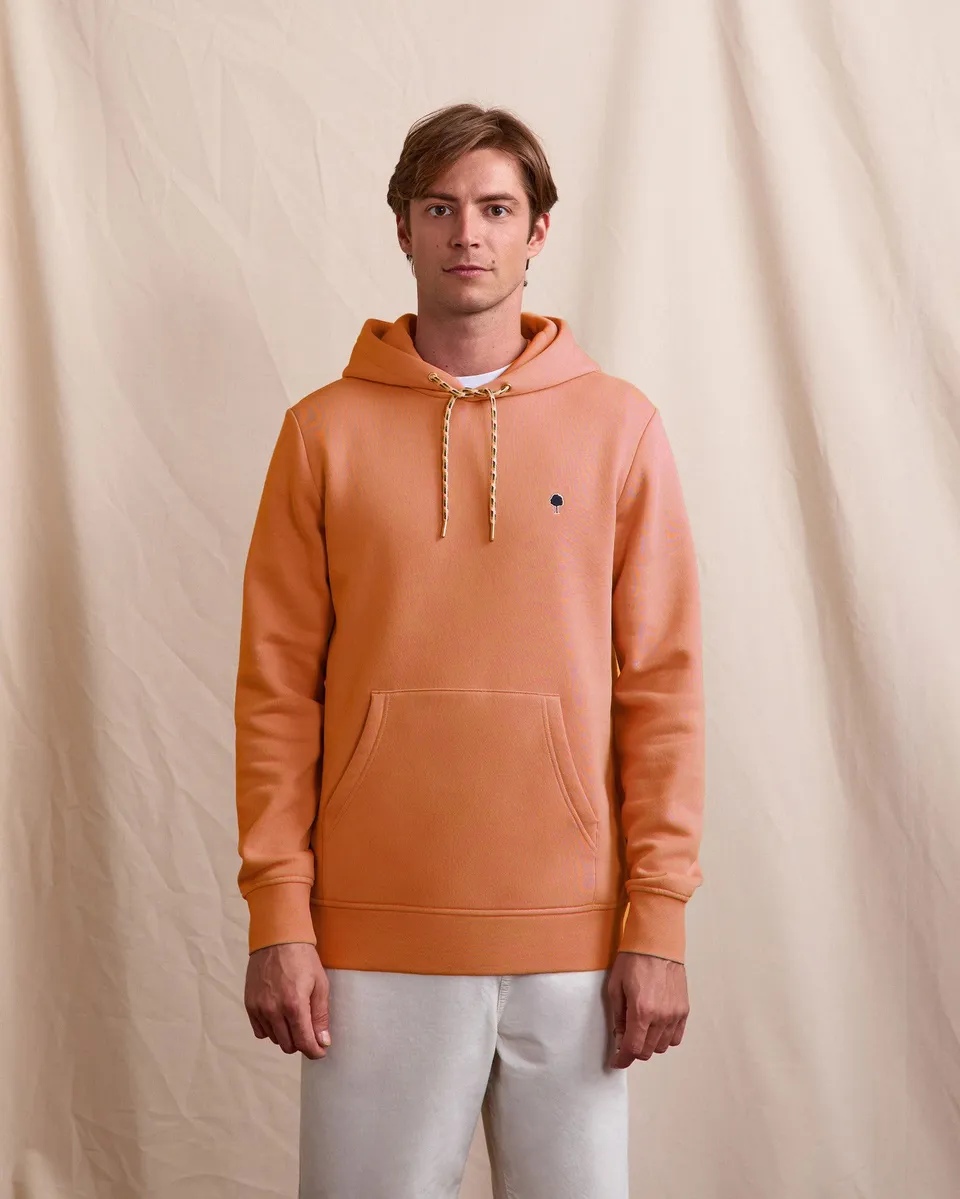 faguo-dirac-sweat-capuche-brique-clair image 1