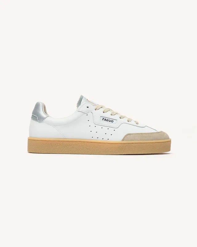 faguo-lumbo-baskets-femme-cuir-et-su-de-blanc image 1