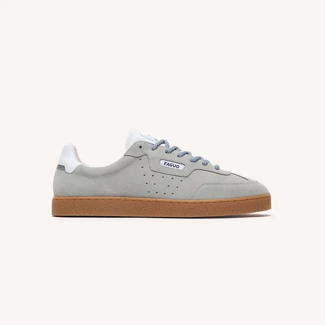 faguo-lumbo-baskets-cuir-su-de-gris-clair-homme image 1