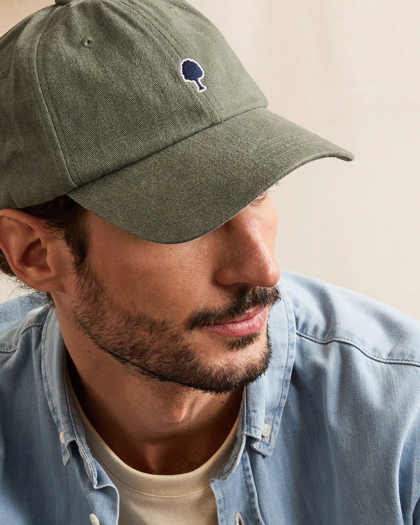 faguo-cap-casquette-vert-clair-en-serg-de-coton image 2